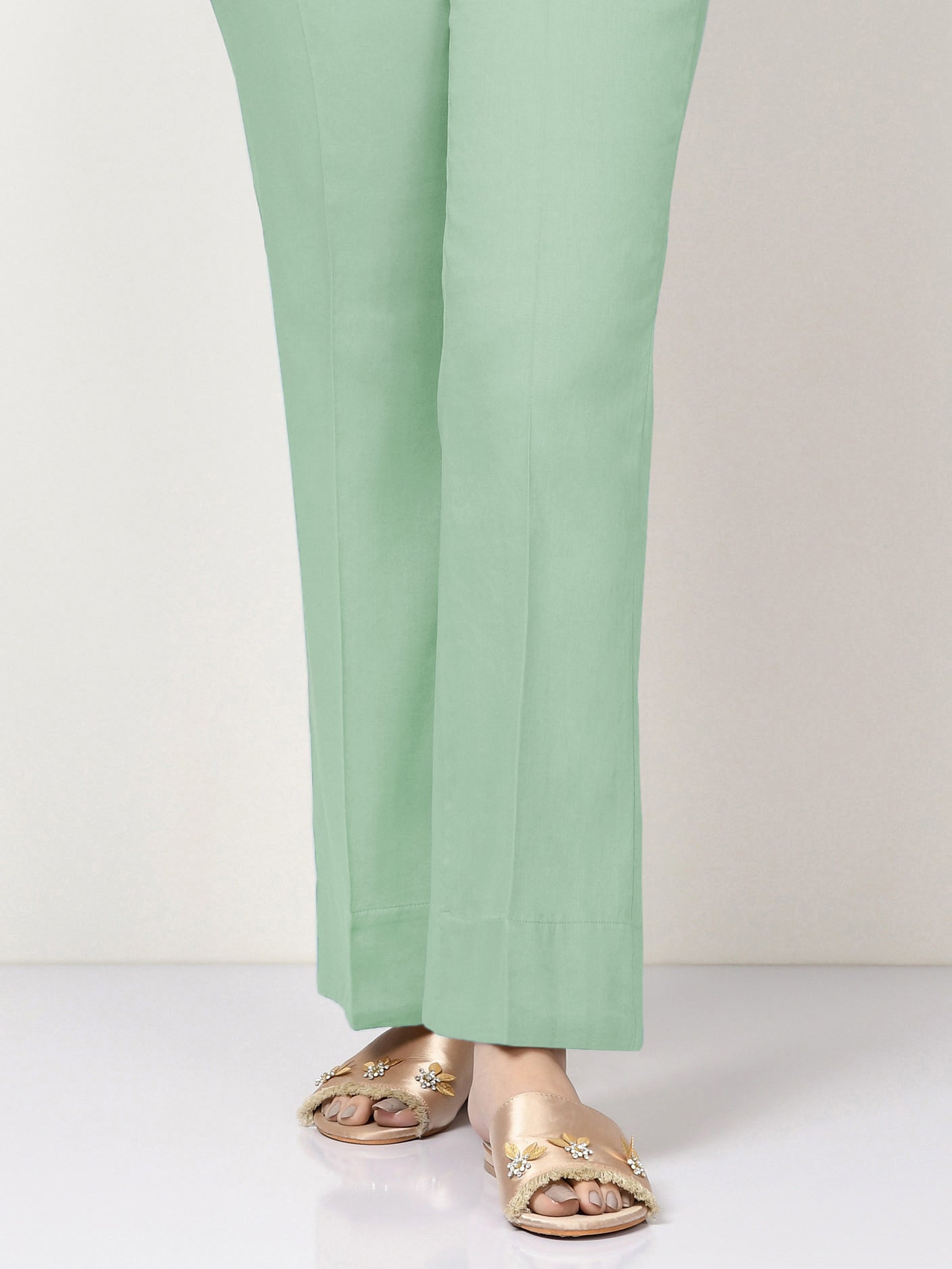 Cambric Trouser-Dyed (Unstitched)