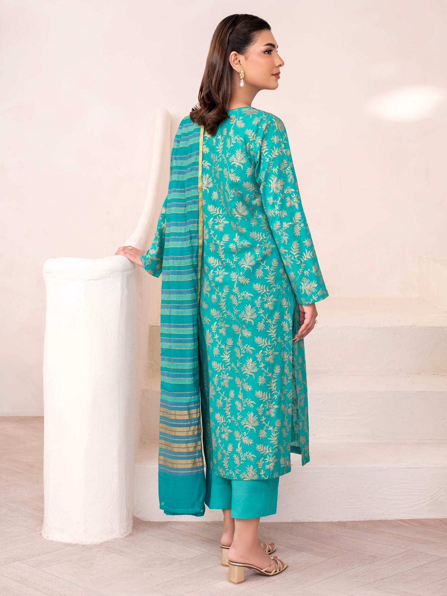 3 Piece Lawn Suit-Embroidered (Unstitched)