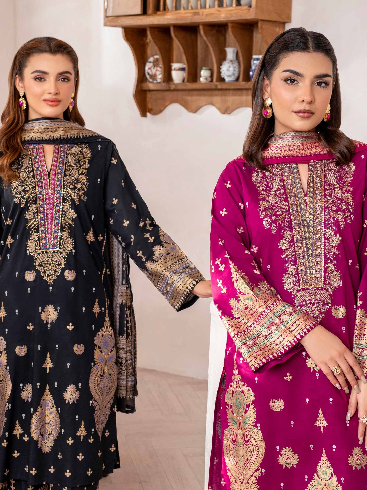 3 Piece Lawn Suit-Embroidered (Unstitched)