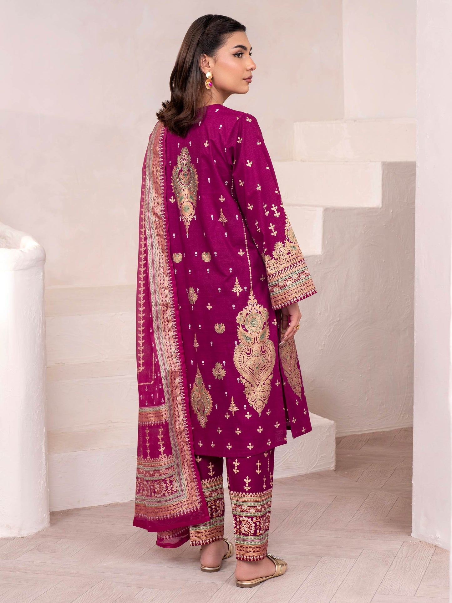 3 Piece Lawn Suit-Embroidered (Unstitched)