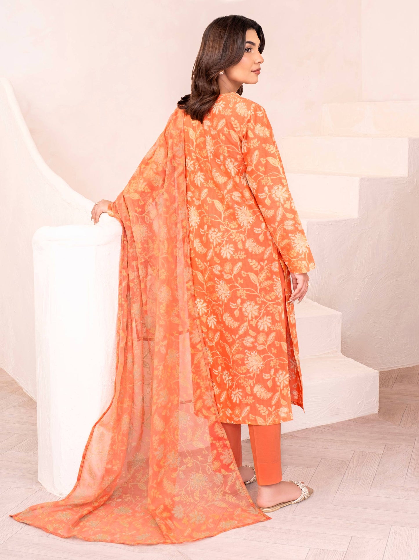 3 Piece Lawn Suit-Embroidered (Unstitched)