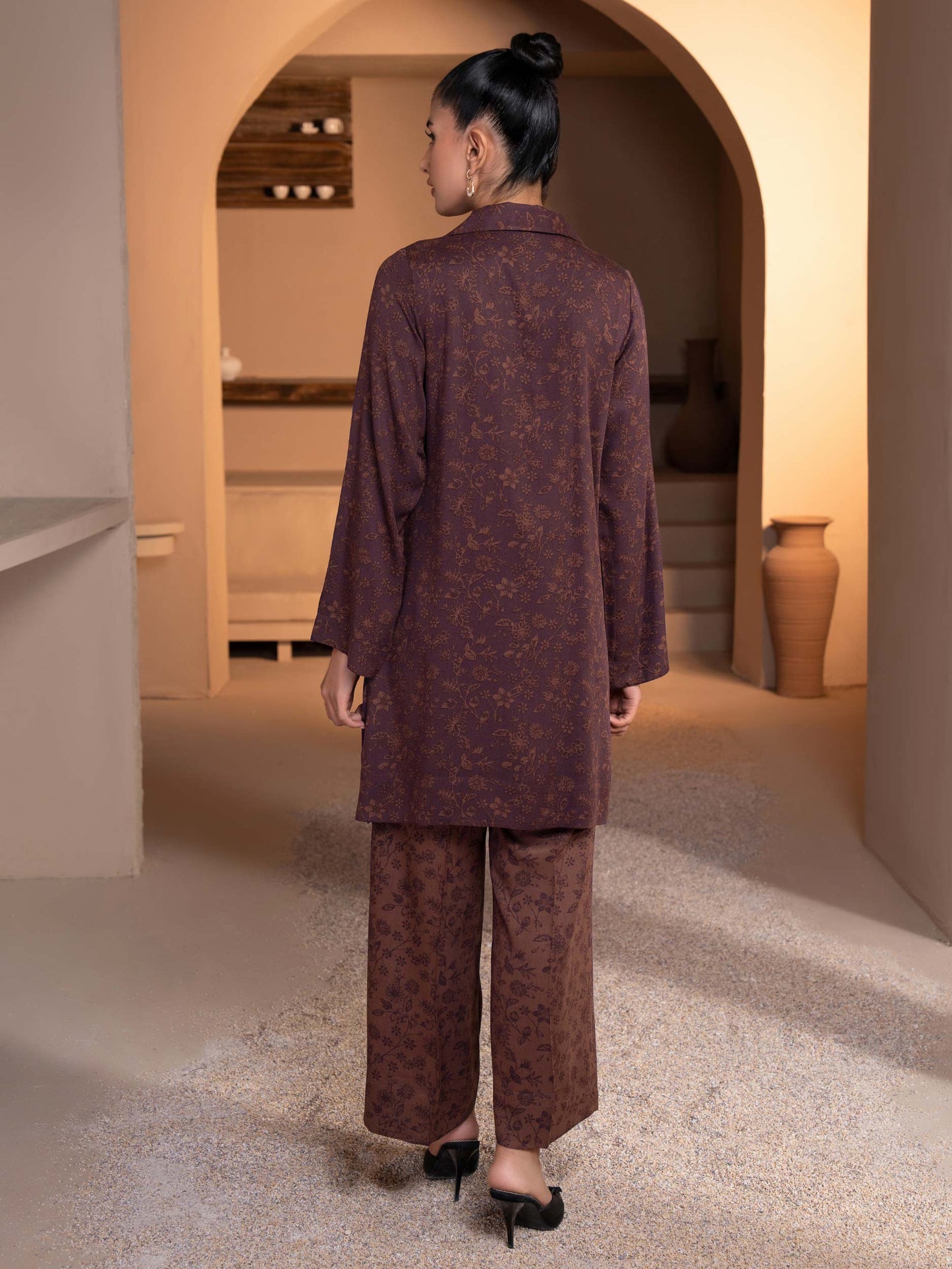 2 Piece Stone Suit-Printed (Unstitched)