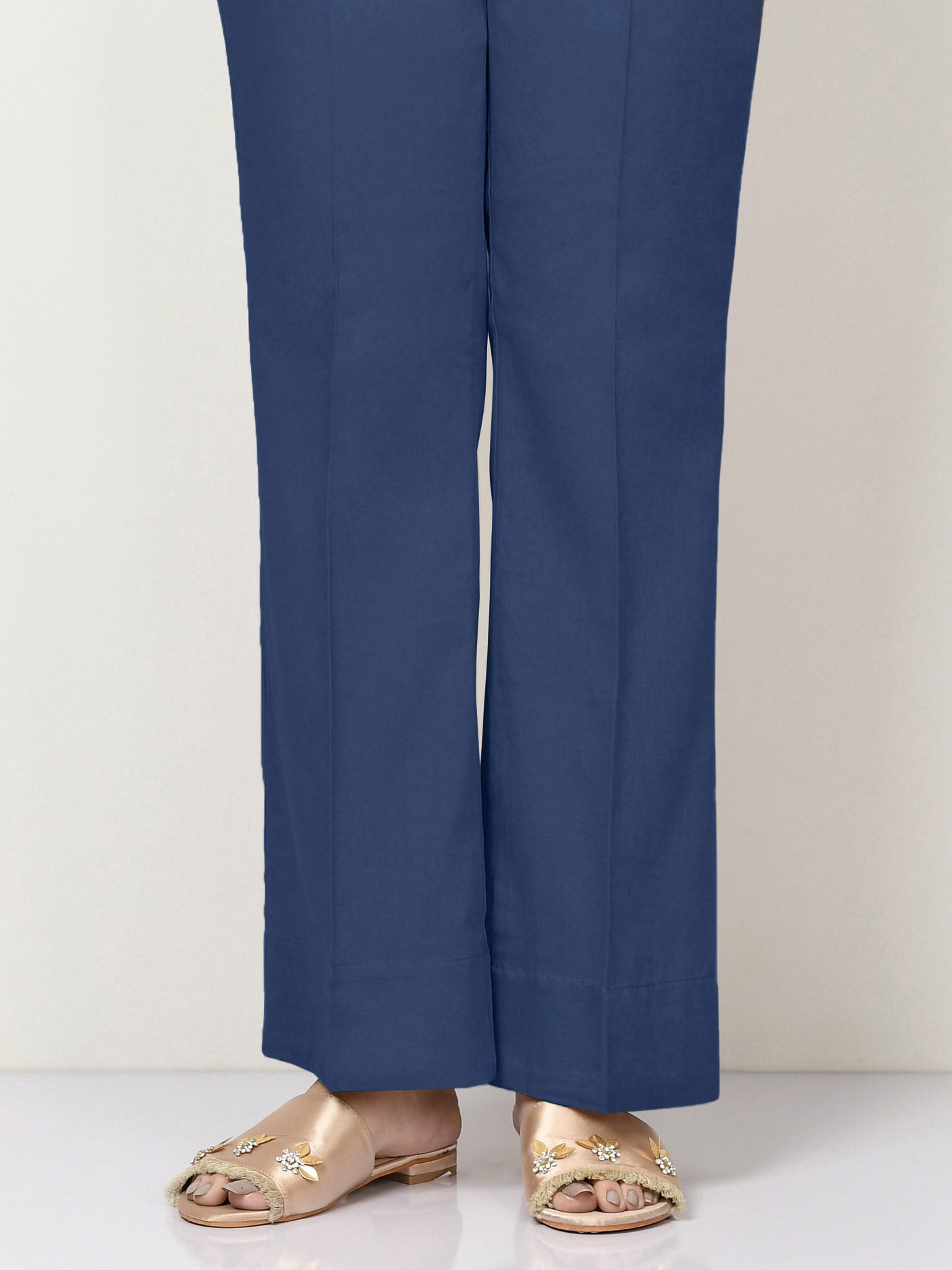 Cambric Trouser-Dyed (Unstitched)