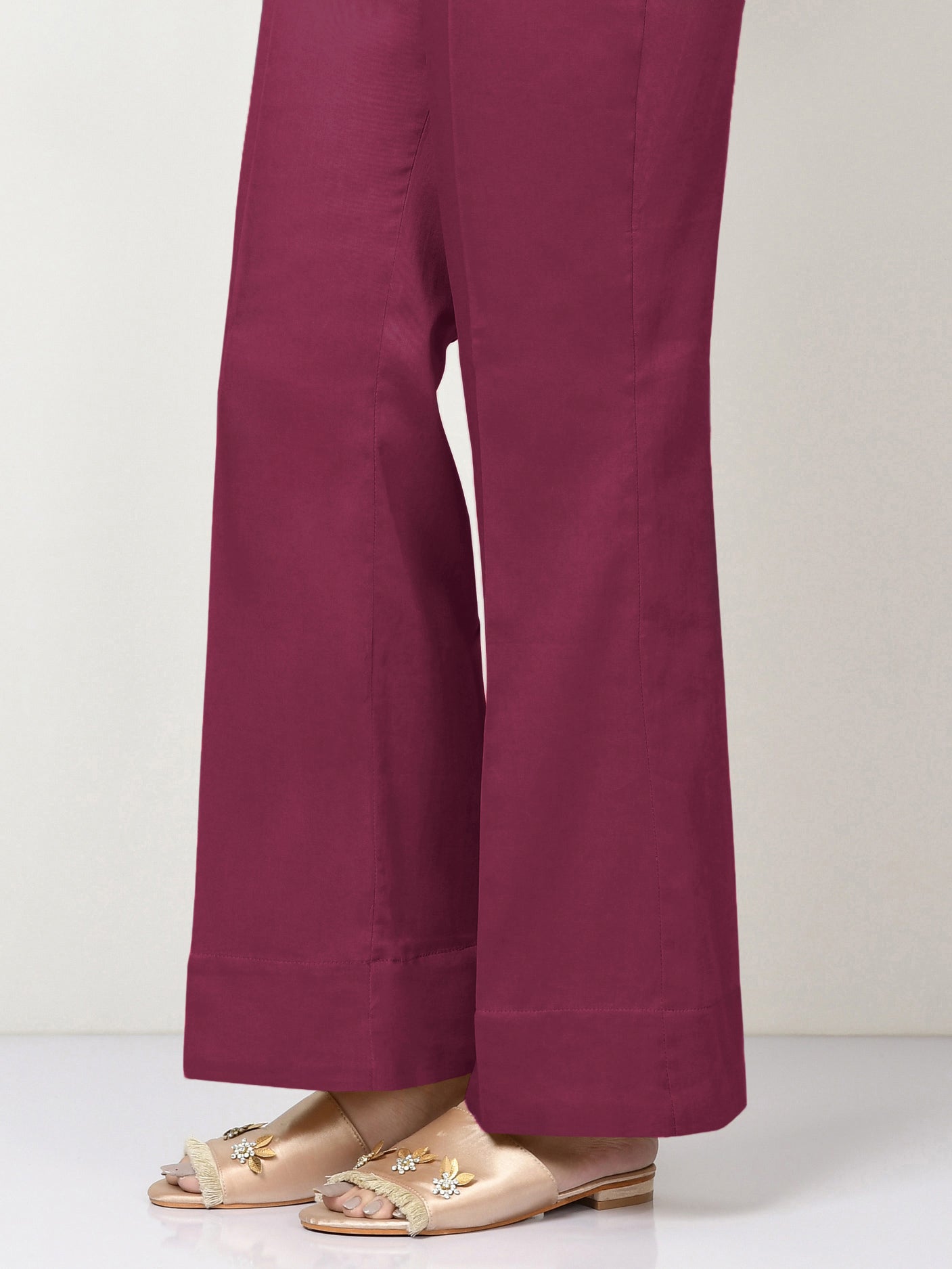 Cambric Trouser-Dyed (Unstitched)
