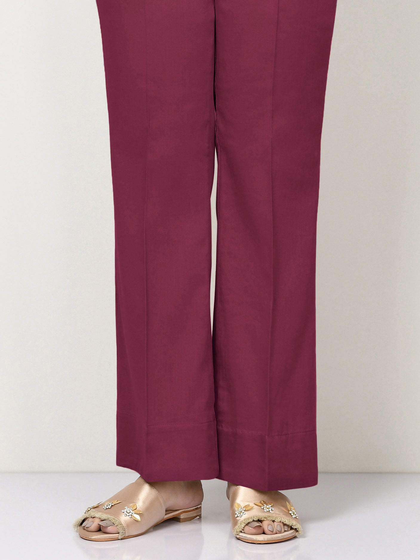Cambric Trouser-Dyed (Unstitched)