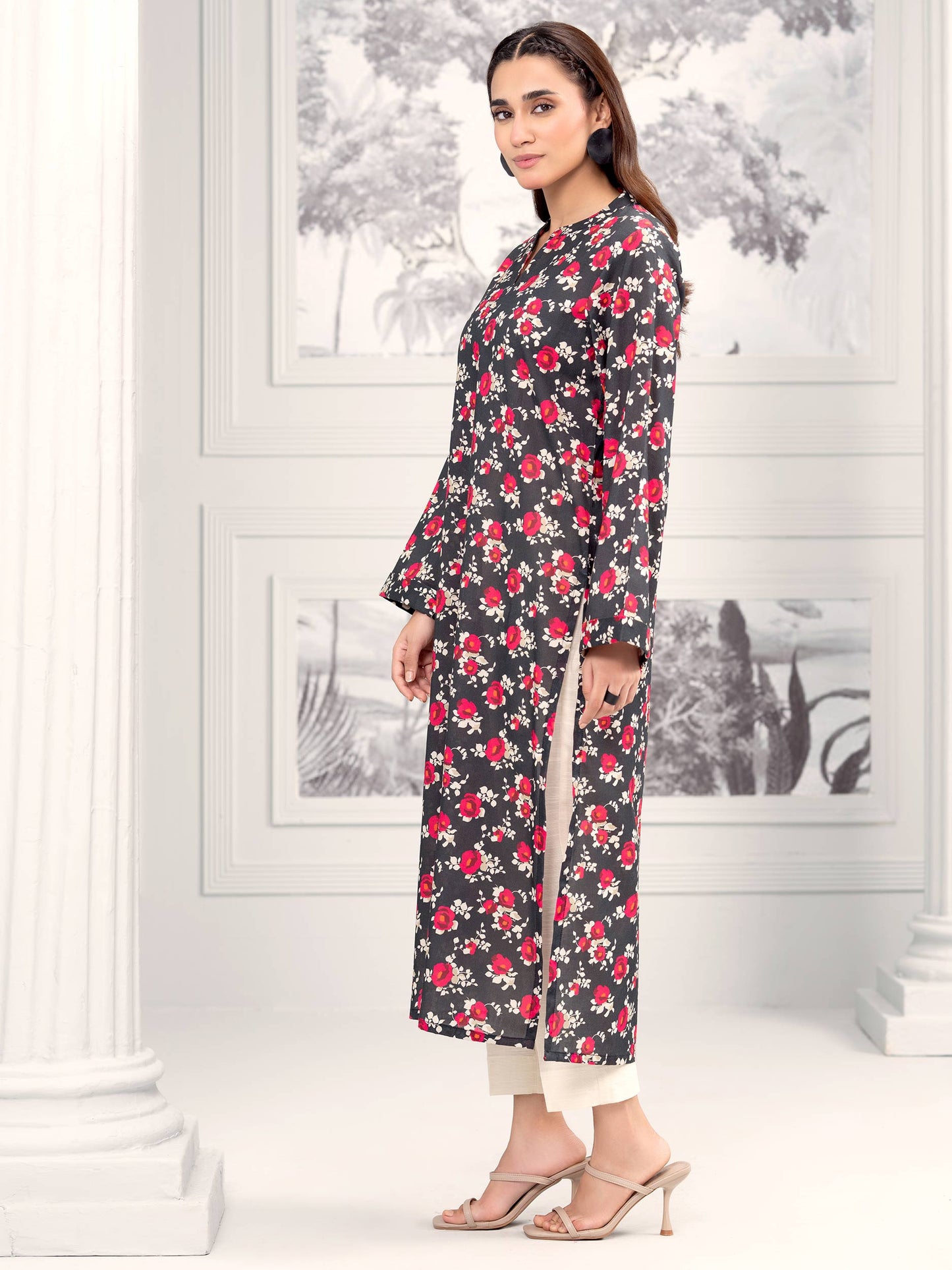 Khaddar Shirt-Printed (Unstitched)