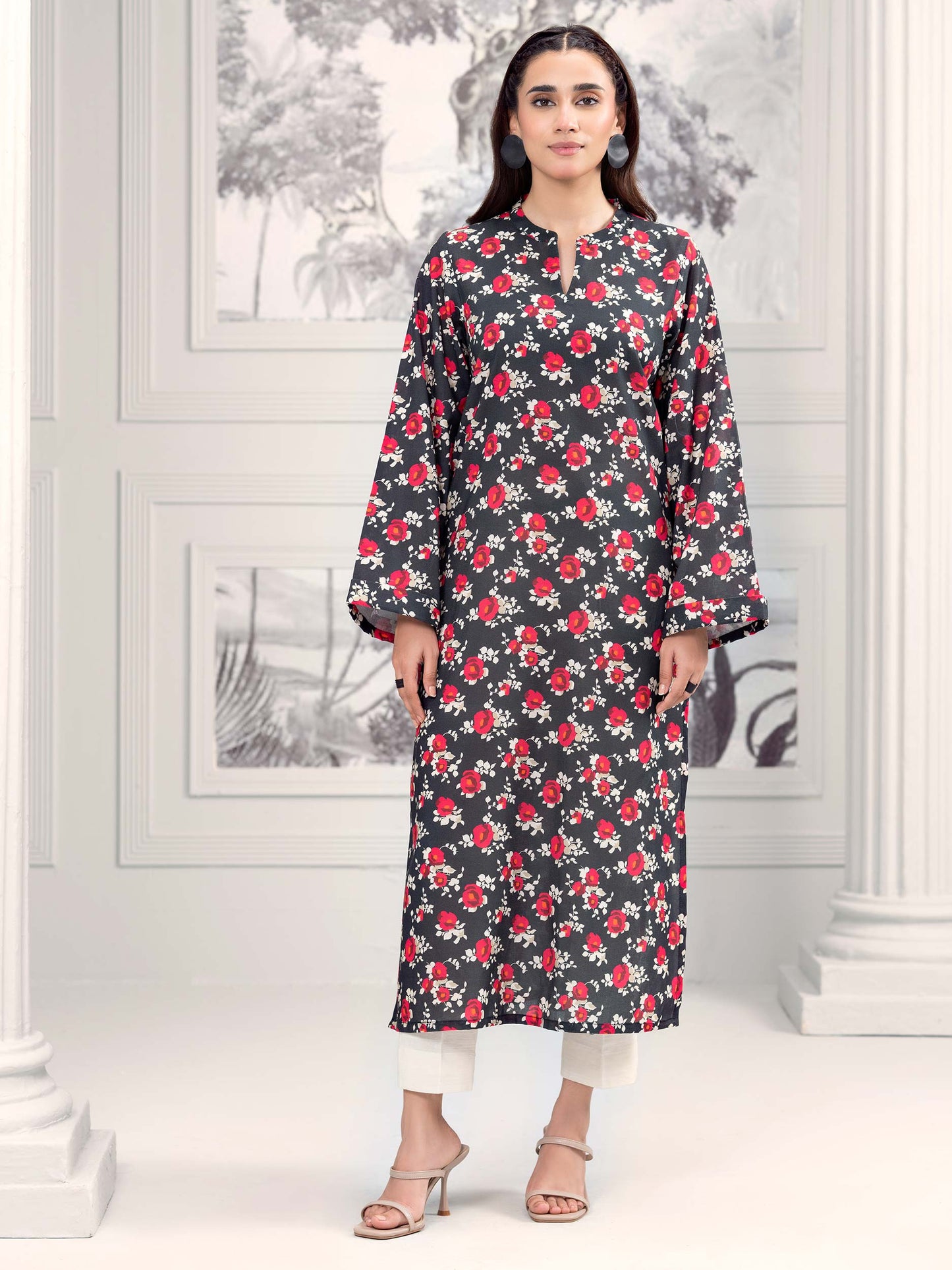 Khaddar Shirt-Printed (Unstitched)