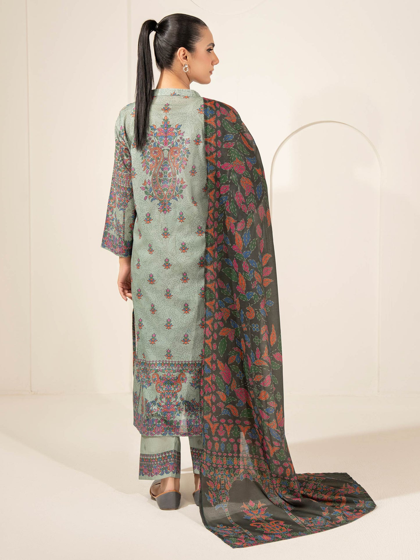 3 Piece Lawn Suit-Printed (Unstitched)