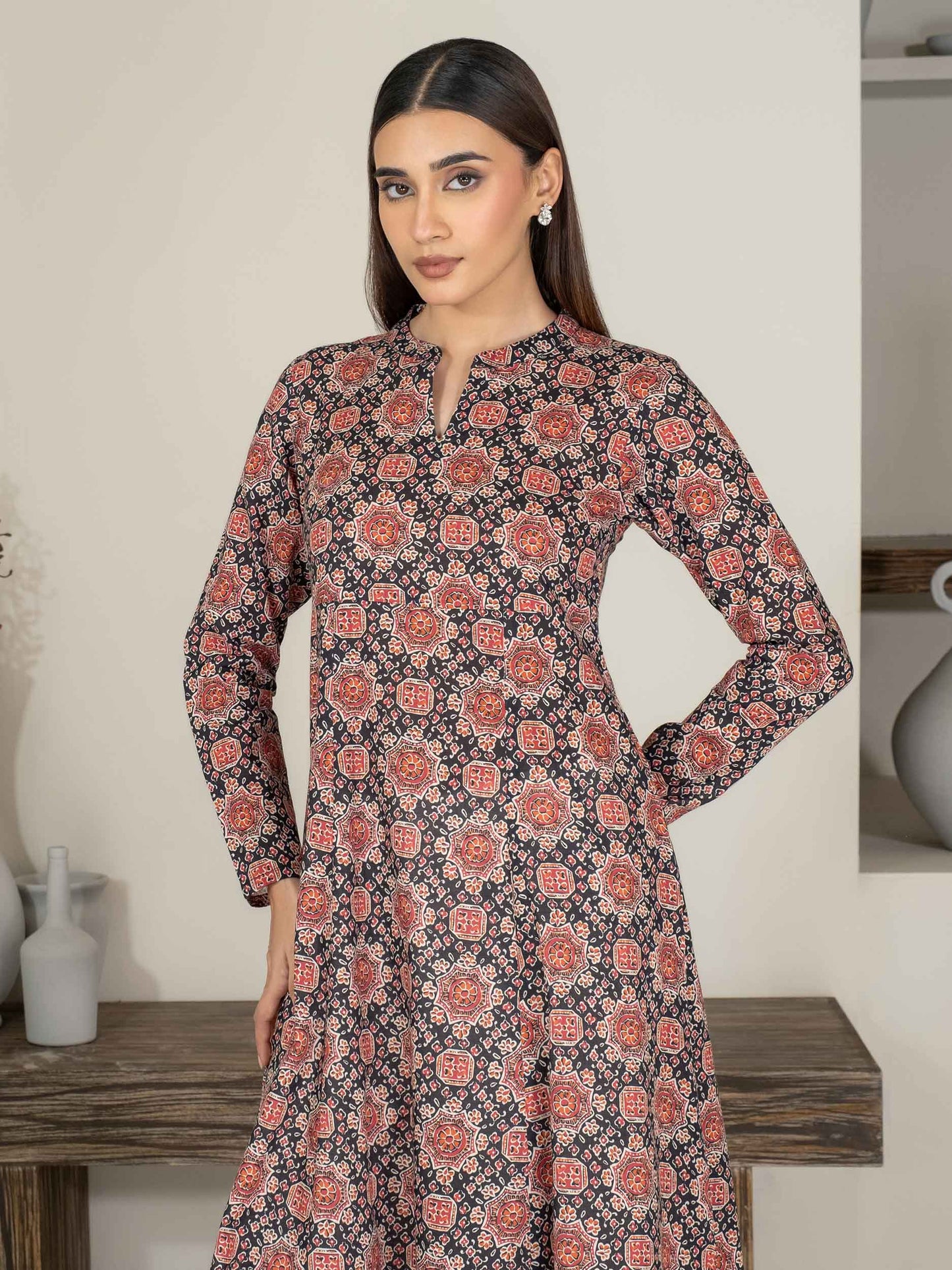 Khaddar Shirt-Printed (Unstitched)