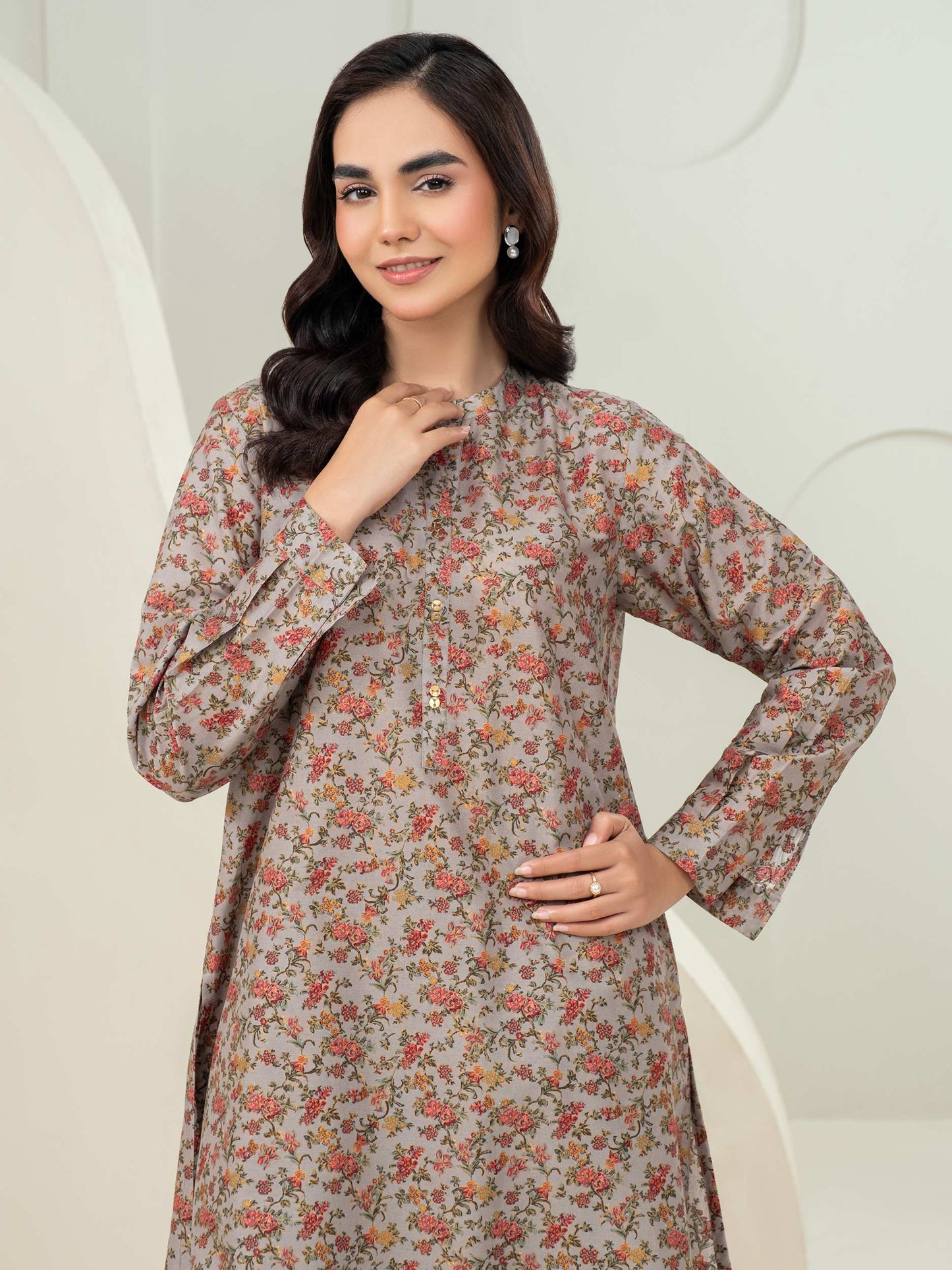 Lawn Shirt-Paste Print (Unstitched)