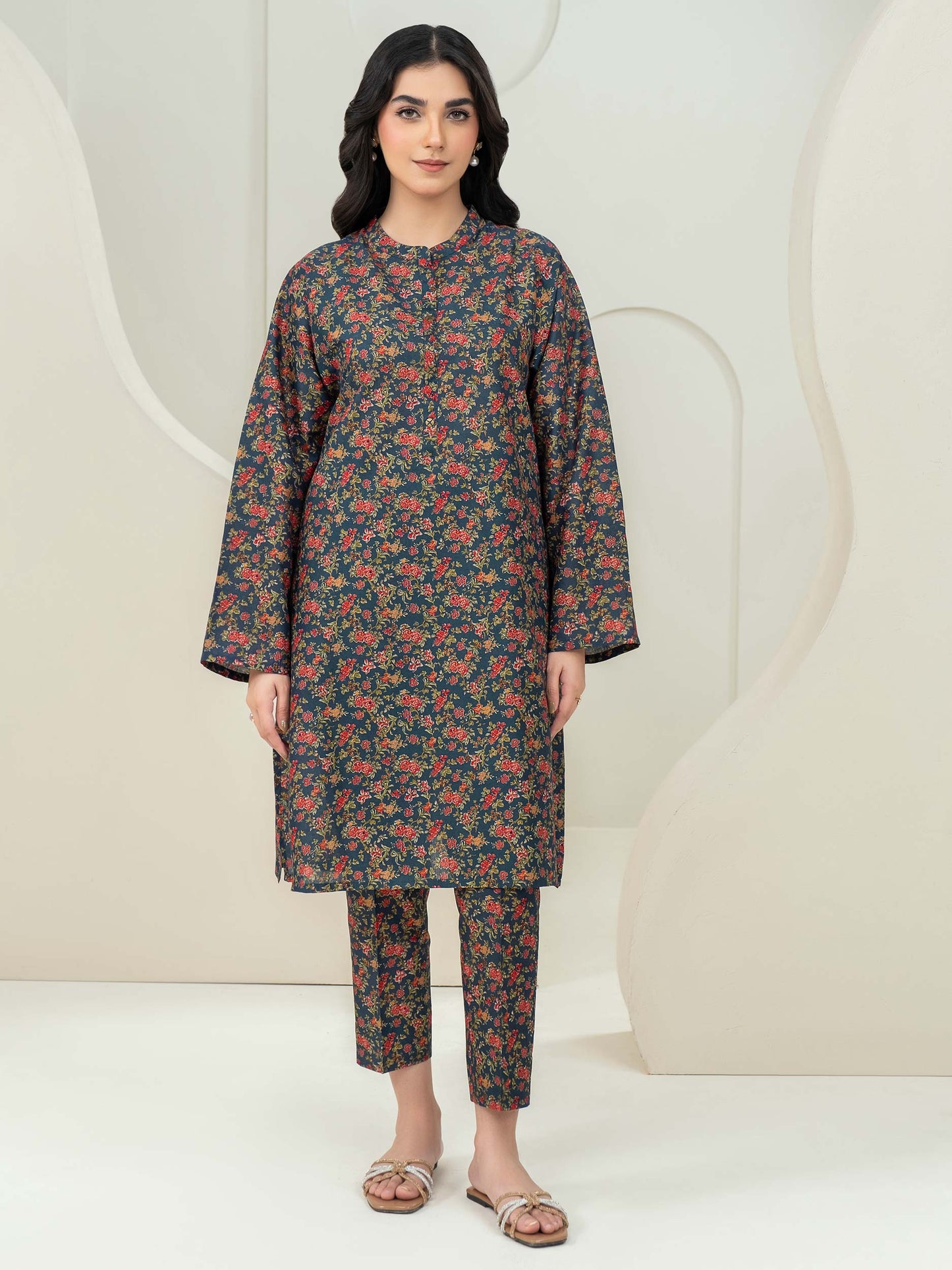 Lawn Shirt-Paste Print (Unstitched)