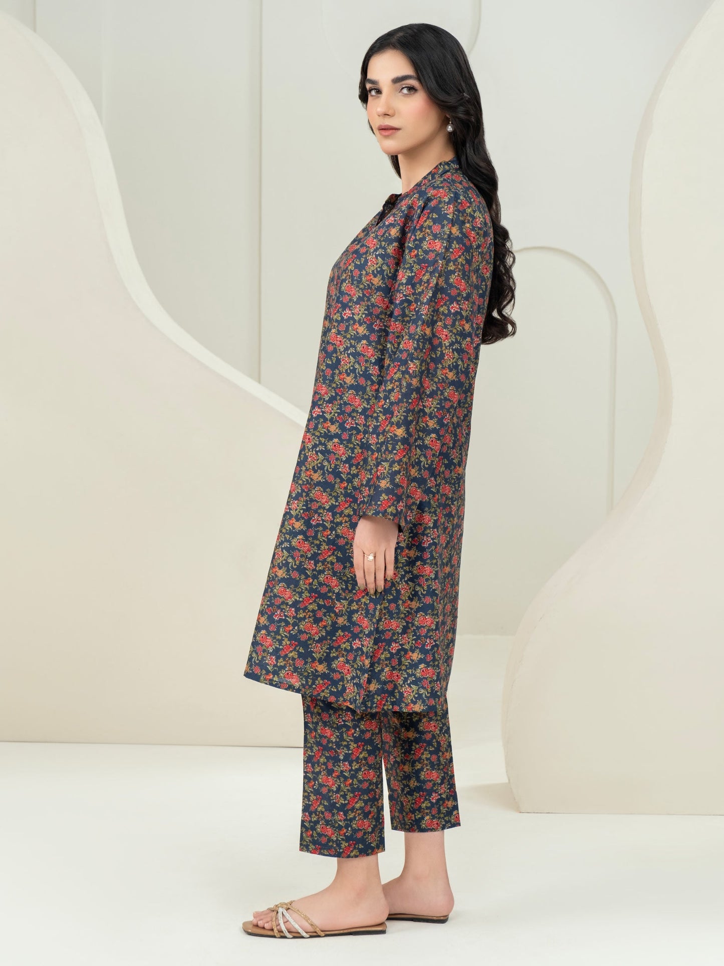 Lawn Shirt-Paste Print (Unstitched)