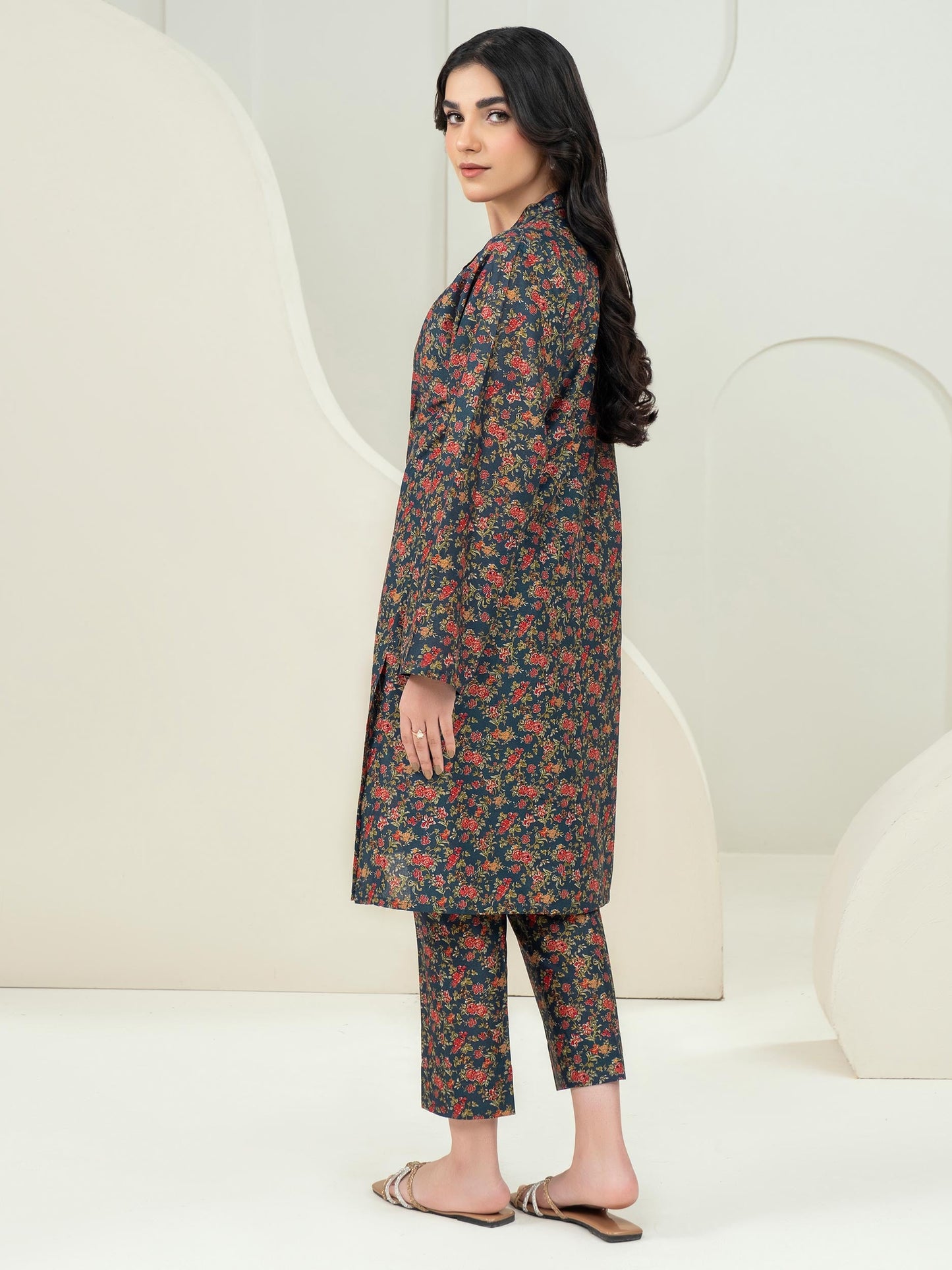 Lawn Shirt-Paste Print (Unstitched)