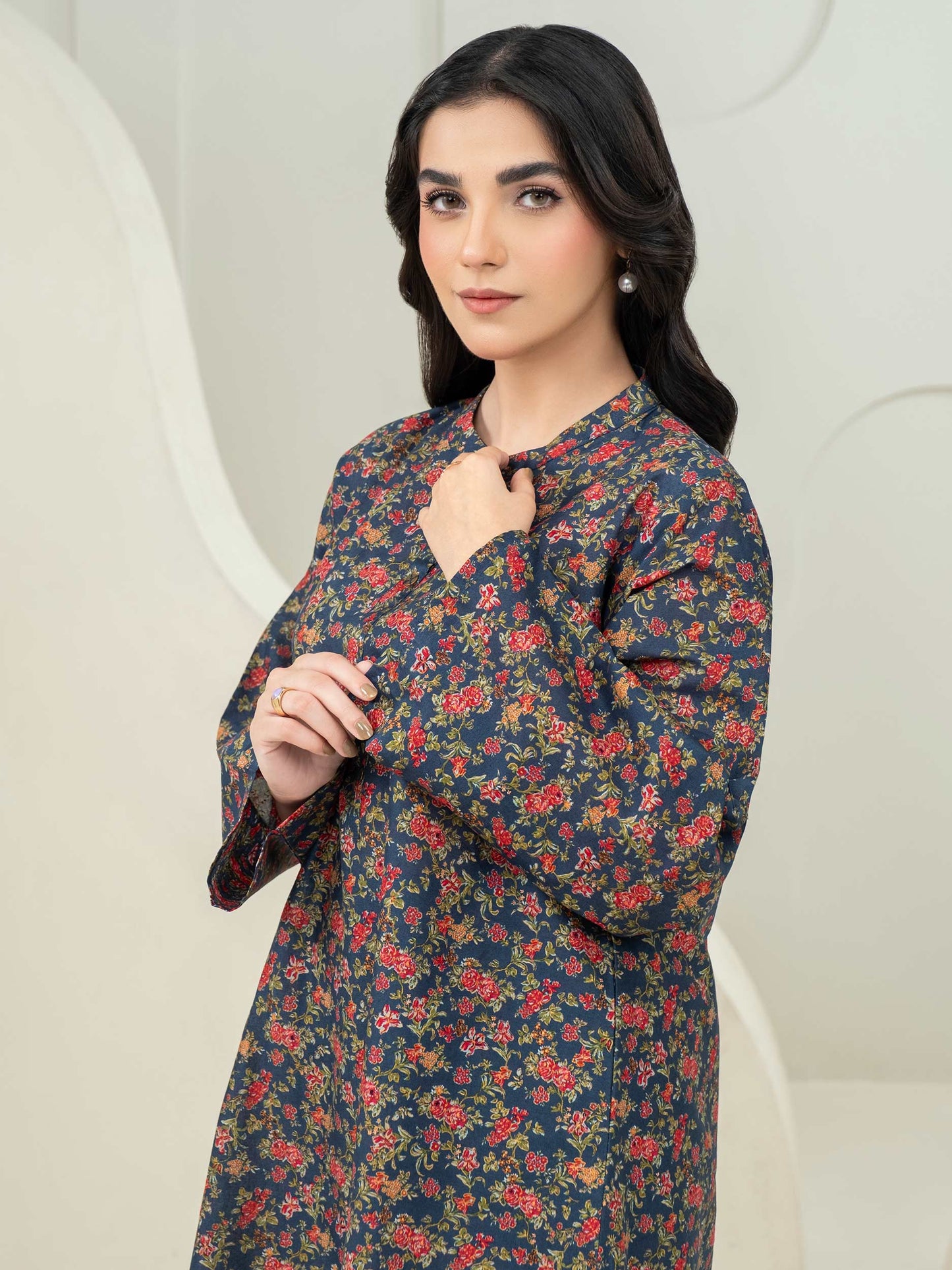 Lawn Shirt-Paste Print (Unstitched)