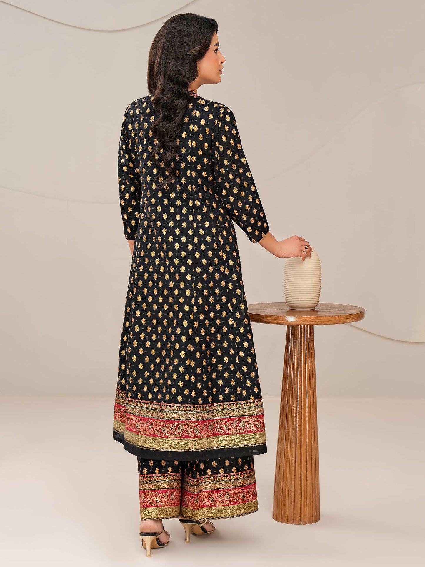 2 Piece Lawn Suit-Paste Print (Unstitched)