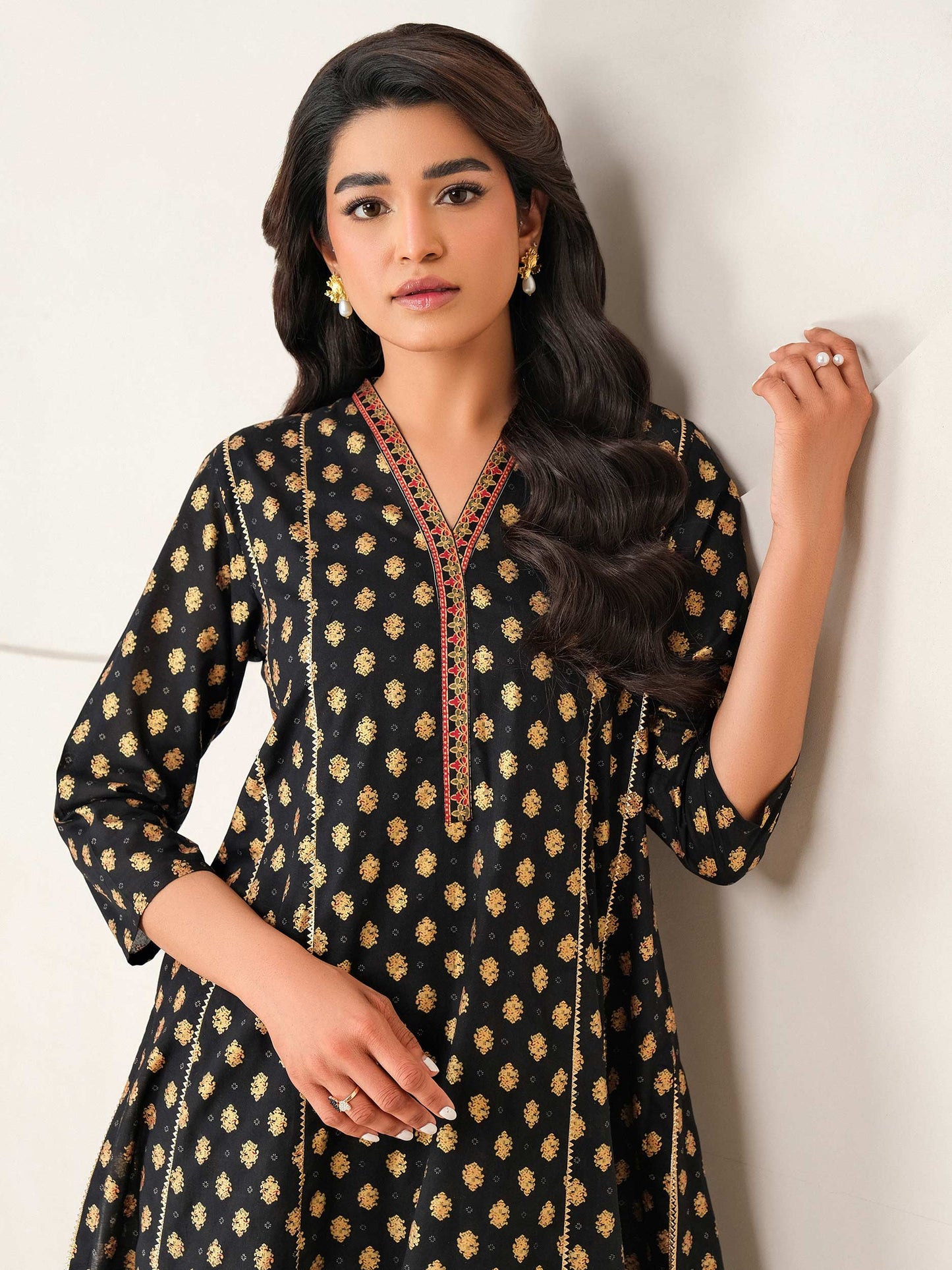 2 Piece Lawn Suit-Paste Print (Unstitched)
