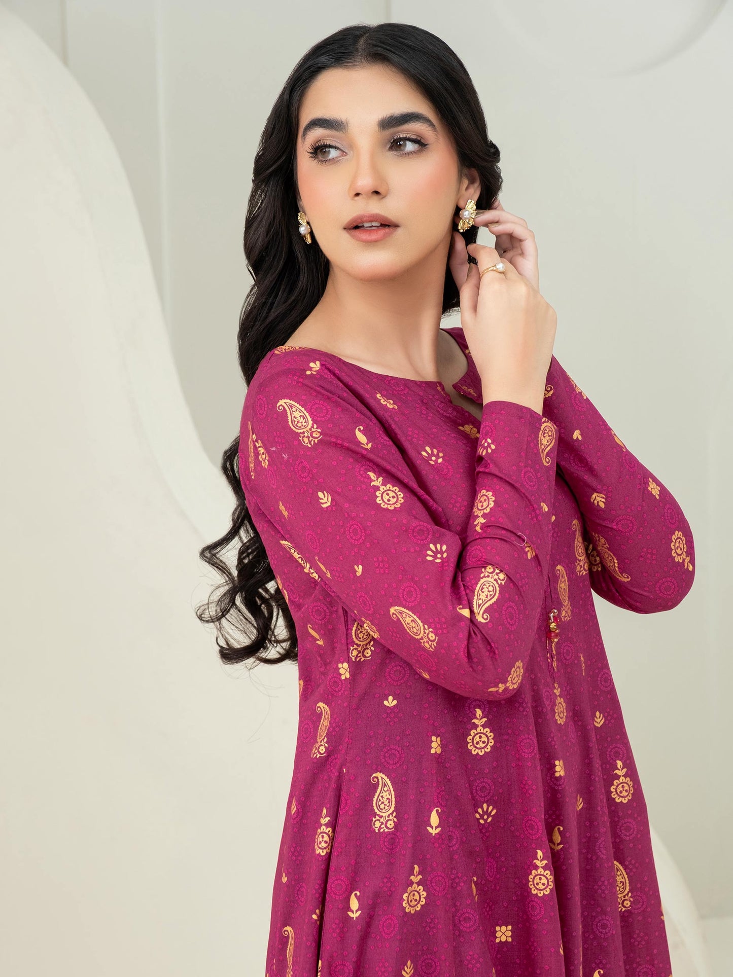 Lawn Shirt-Paste Print (Unstitched)