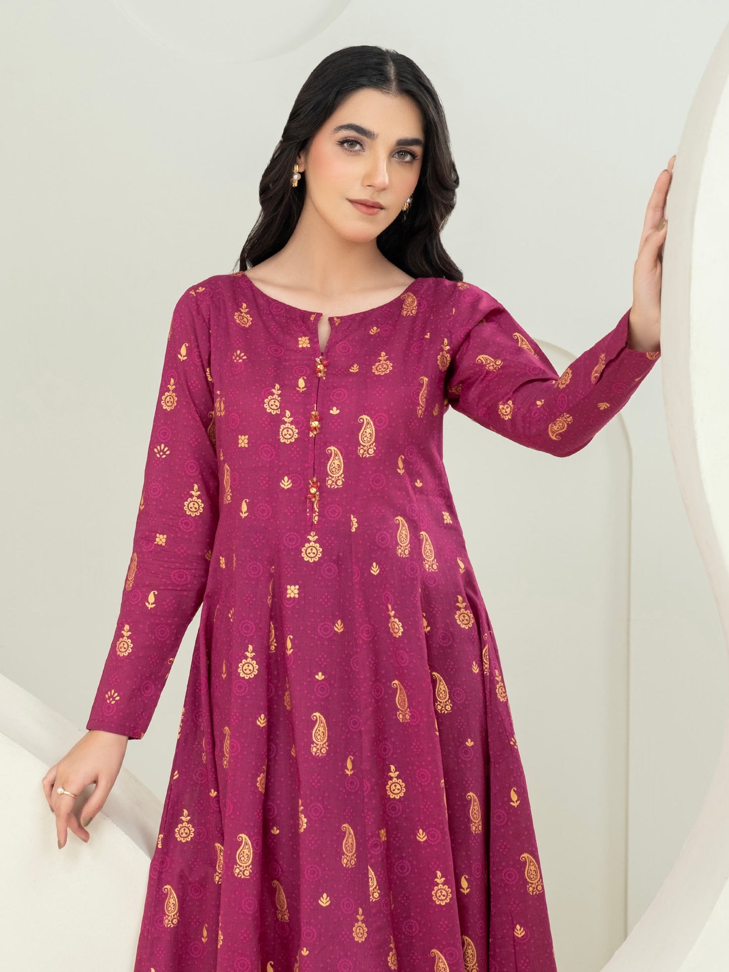 Lawn Shirt-Paste Print (Unstitched)