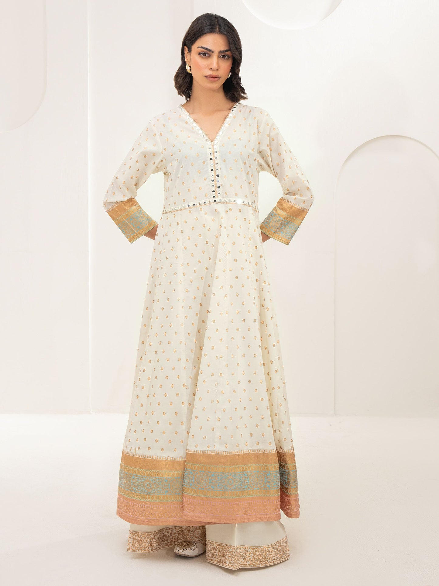 Lawn Shirt-Paste Print (Unstitched)