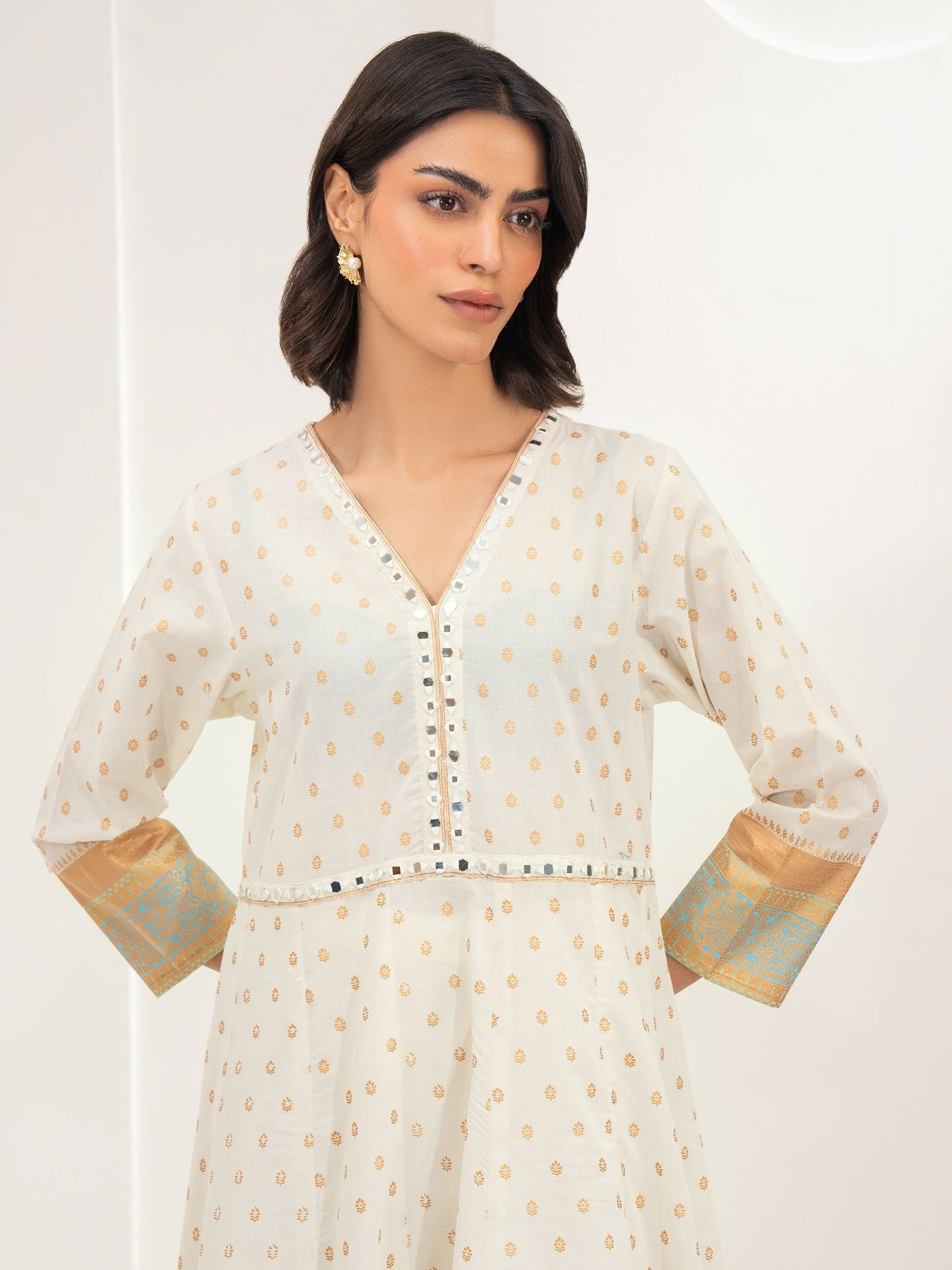 Lawn Shirt-Paste Print (Unstitched)