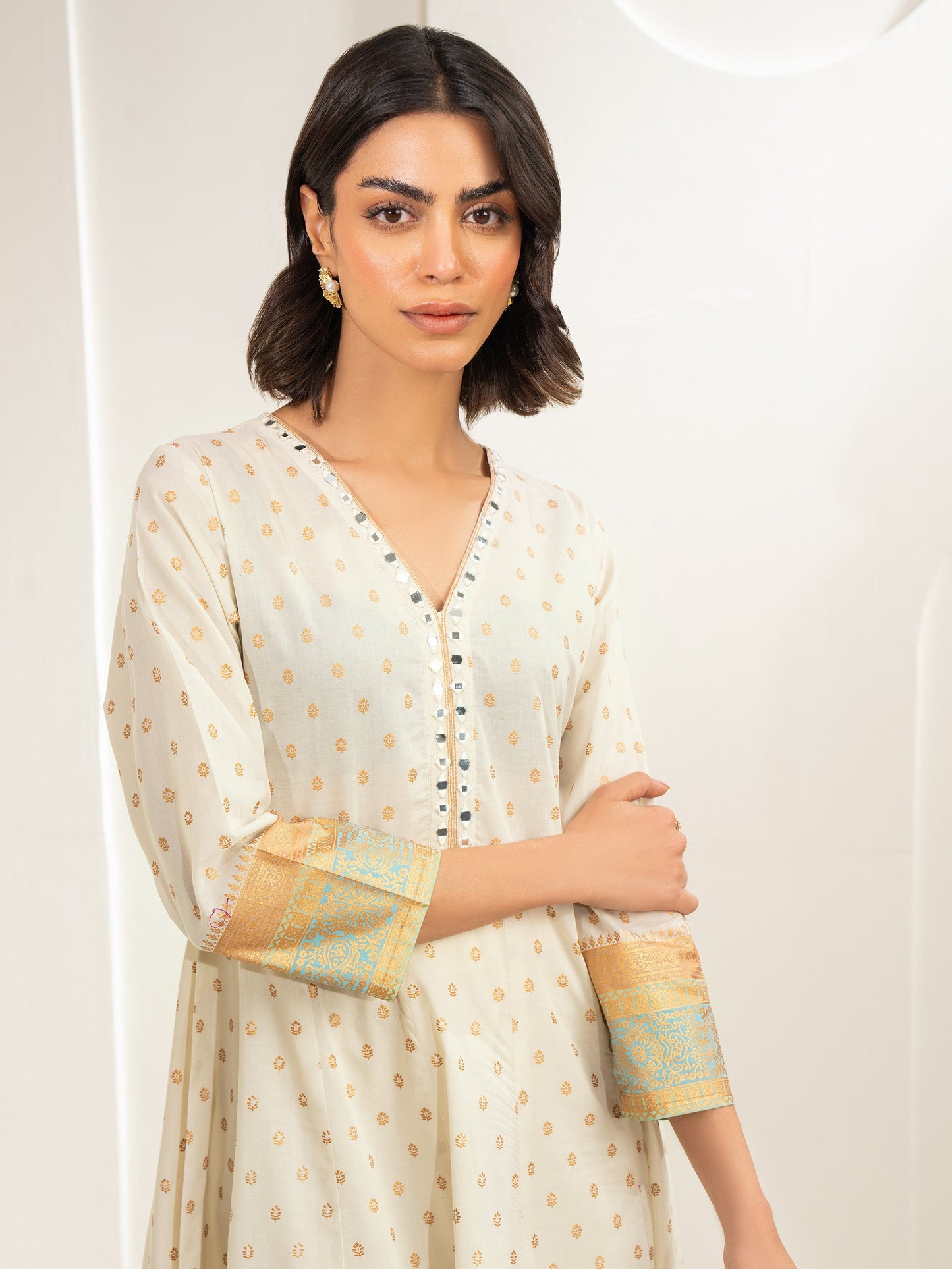 Lawn Shirt-Paste Print (Unstitched)