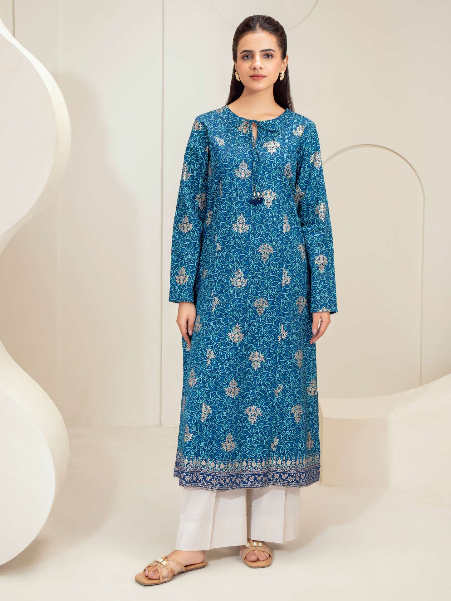 Lawn Shirt-Paste Print (Unstitched)