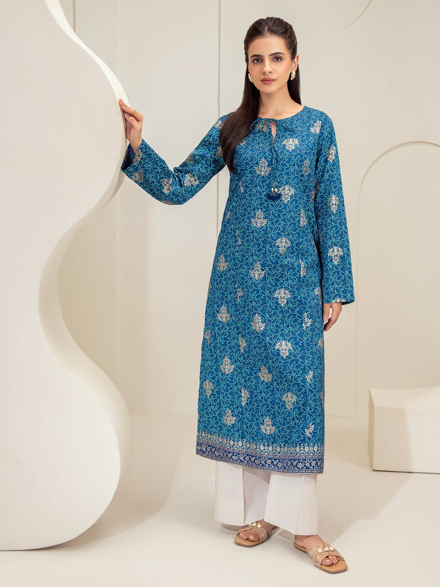 Lawn Shirt-Paste Print (Unstitched)