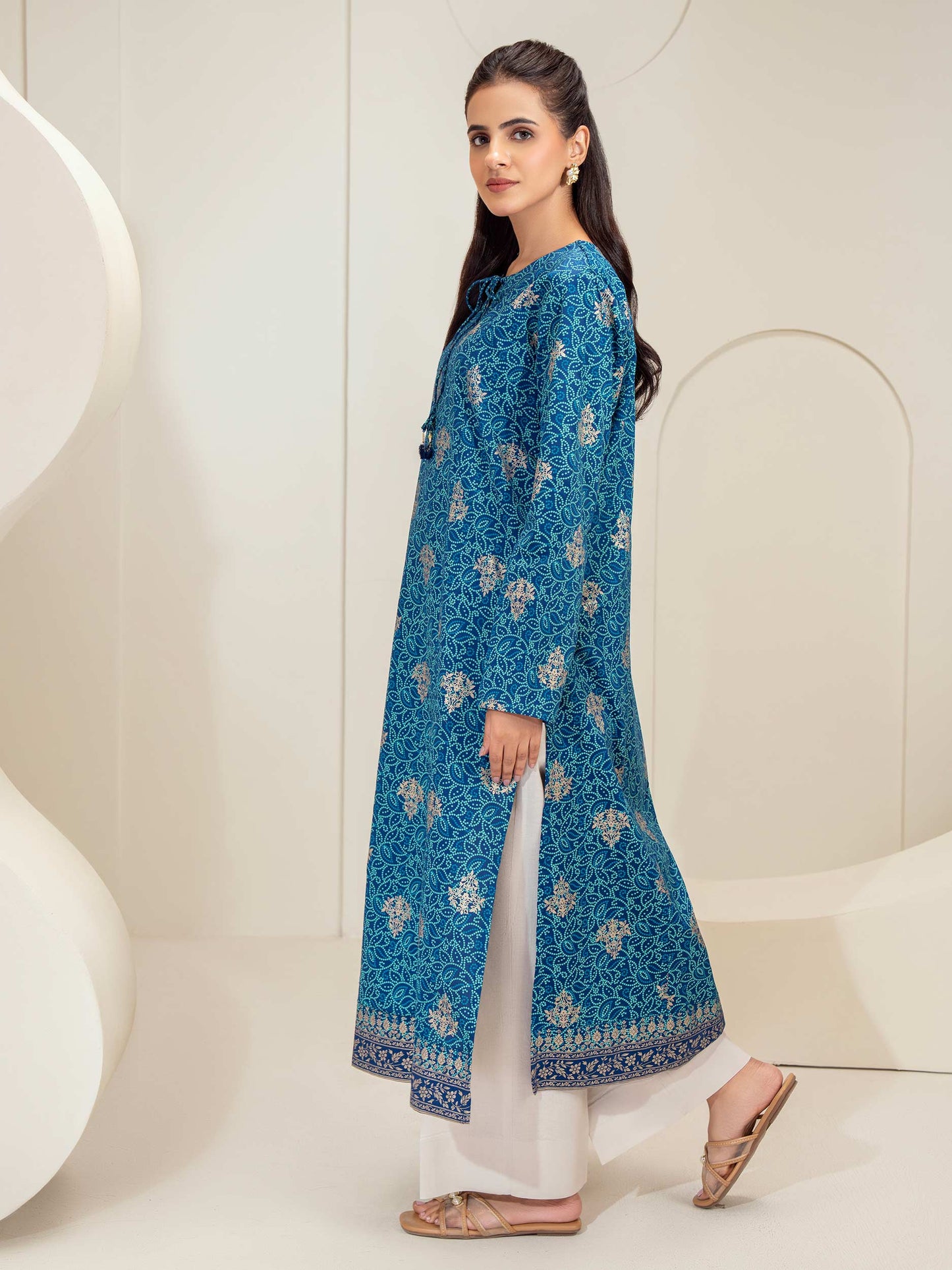 Lawn Shirt-Paste Print (Unstitched)