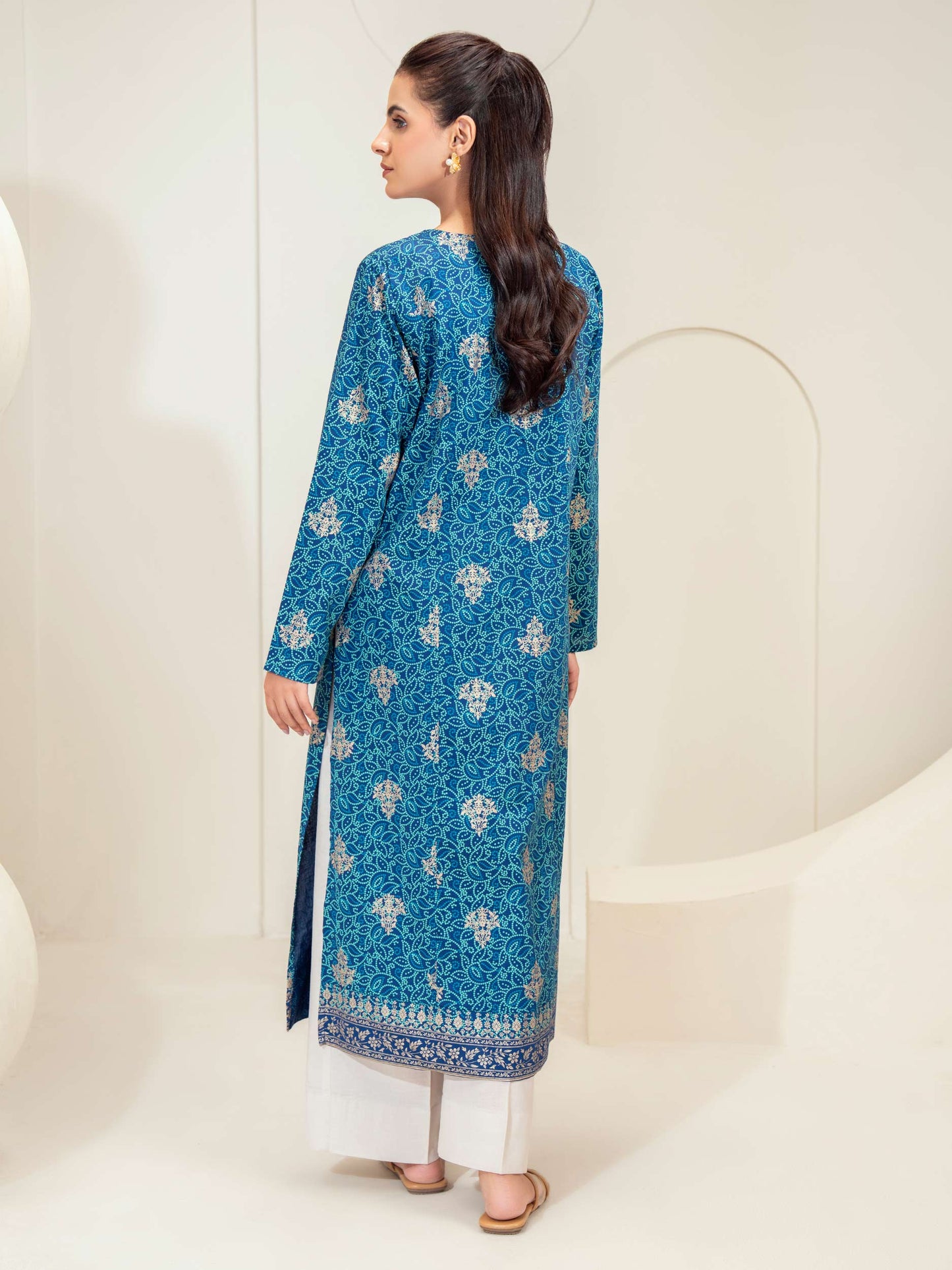 Lawn Shirt-Paste Print (Unstitched)