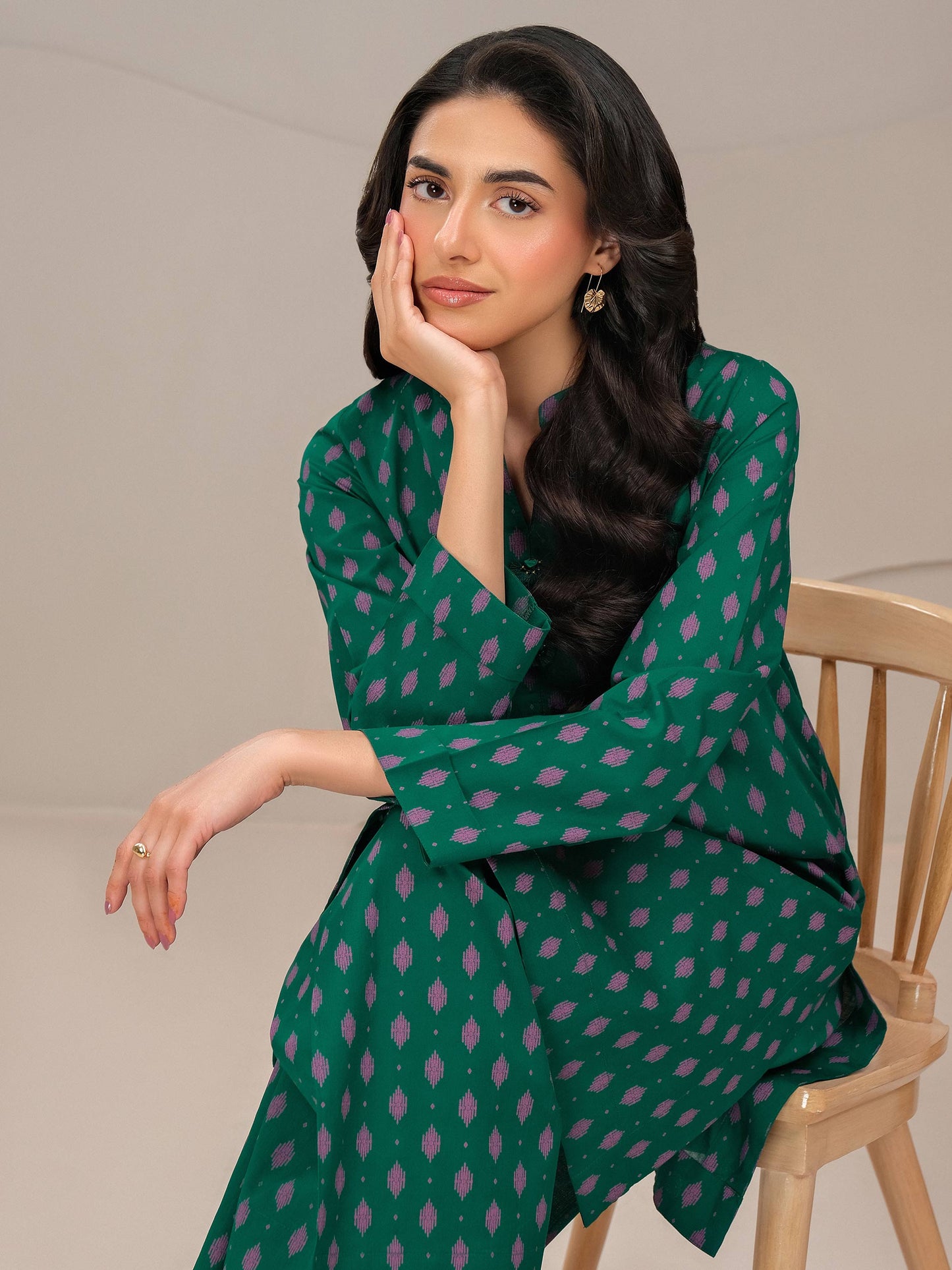 Lawn Shirt-Paste Print (Unstitched)
