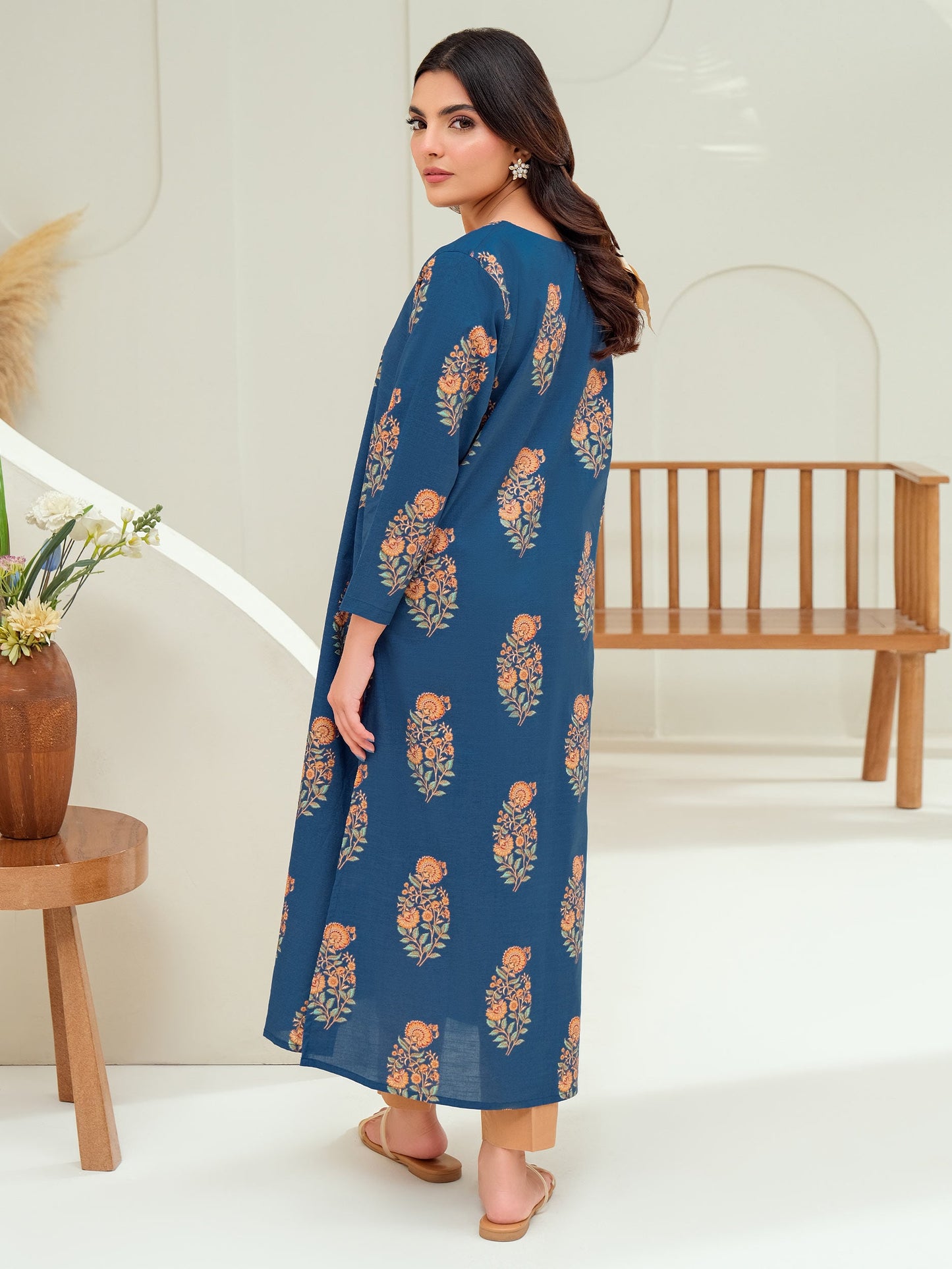 Lawn Shirt-Paste Print (Unstitched)