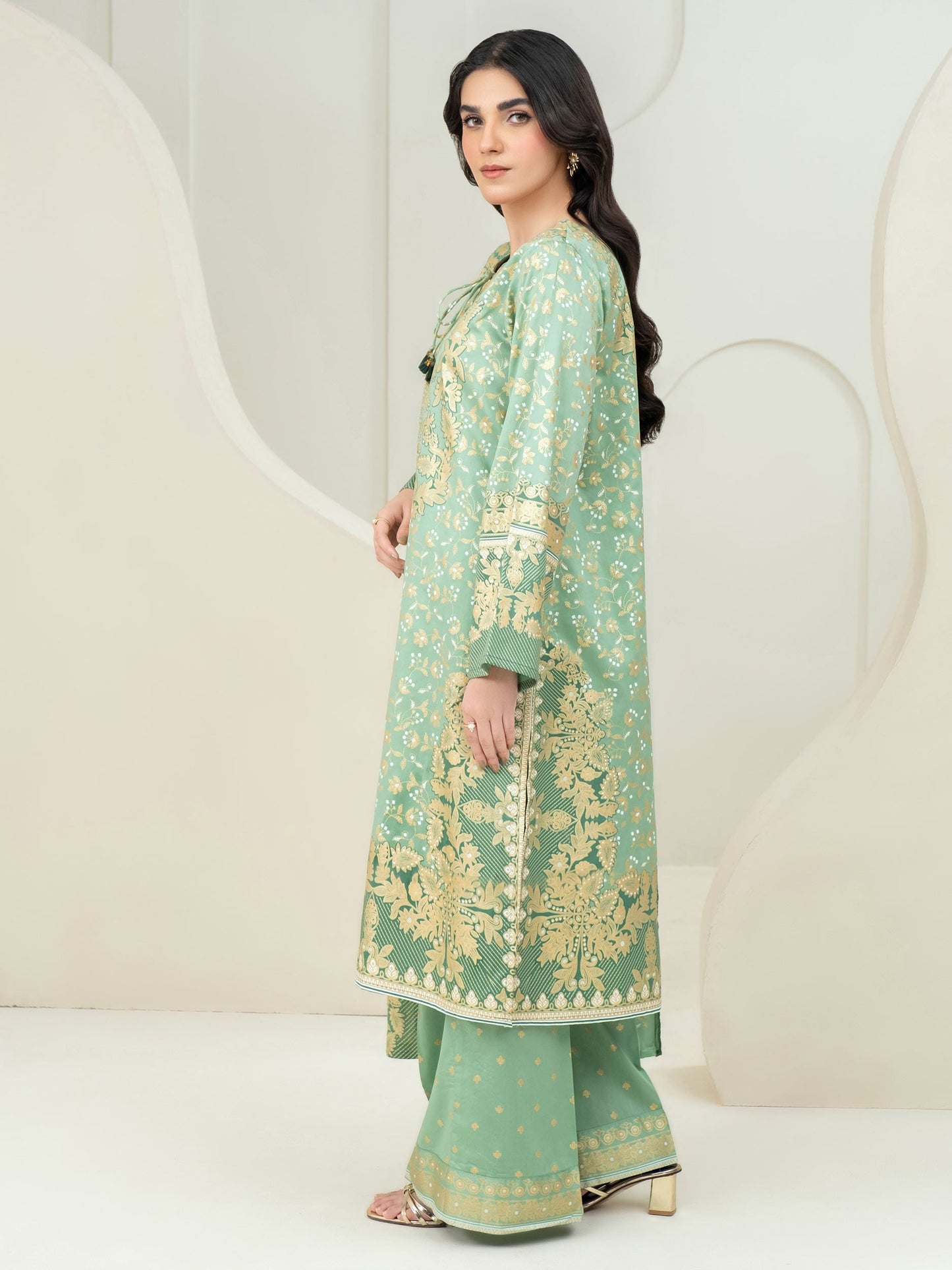 3 Piece Lawn Suit-Paste Print (Unstitched)