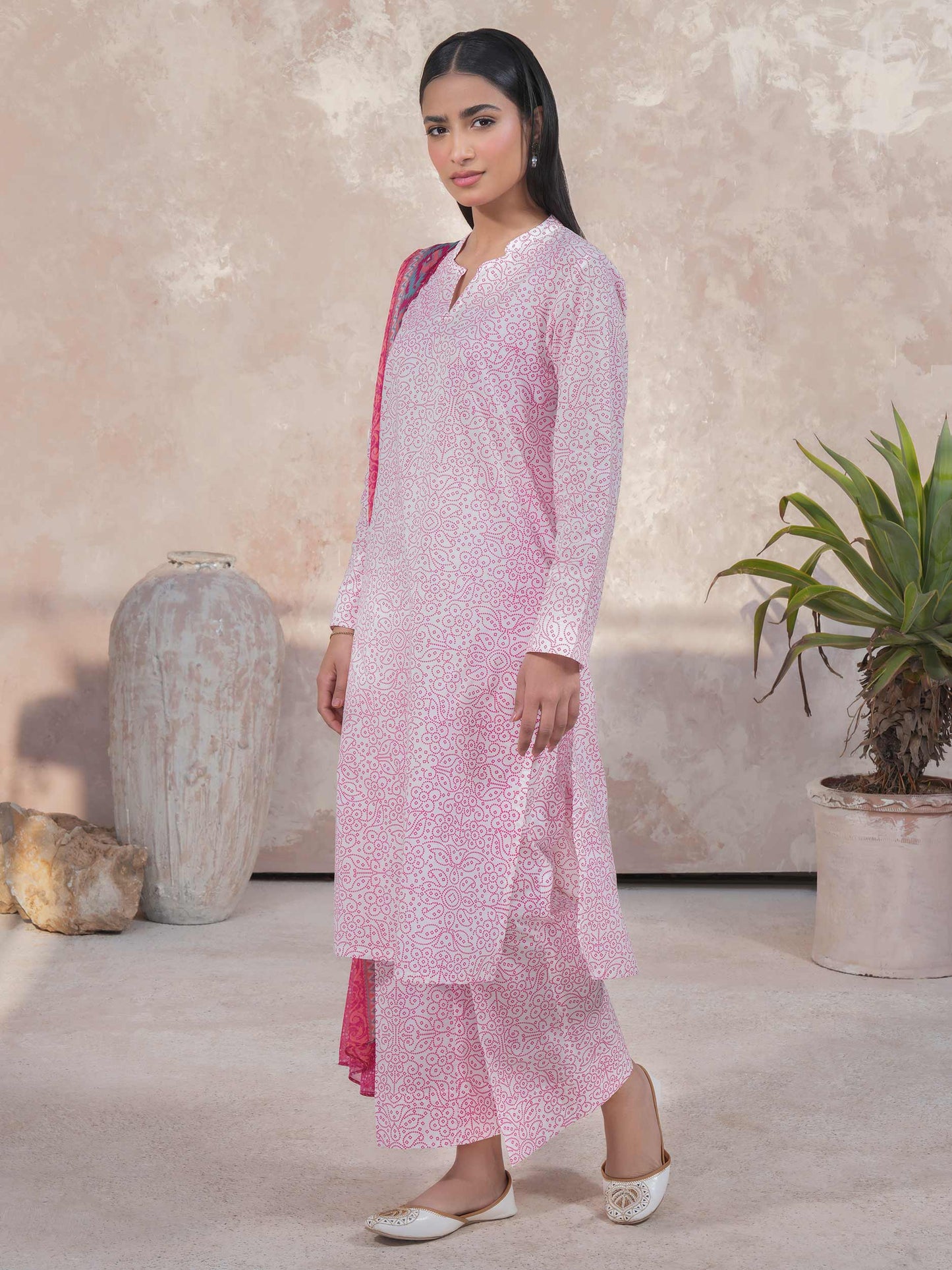 3 Piece Lawn Suit-Printed (Unstitched)