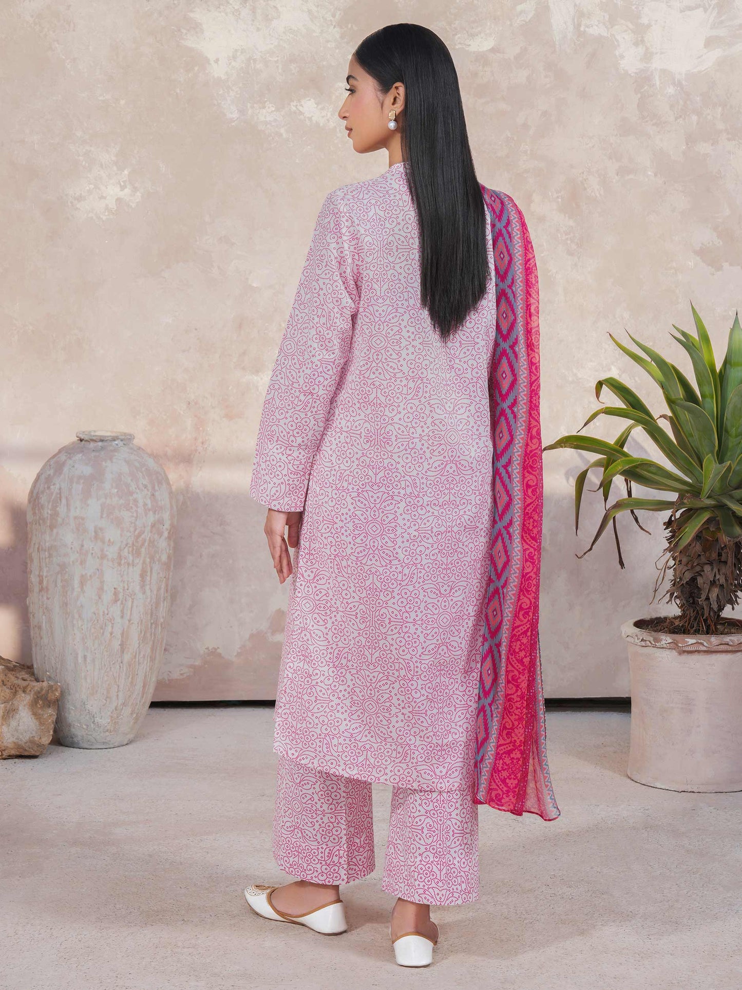 3 Piece Lawn Suit-Printed (Unstitched)