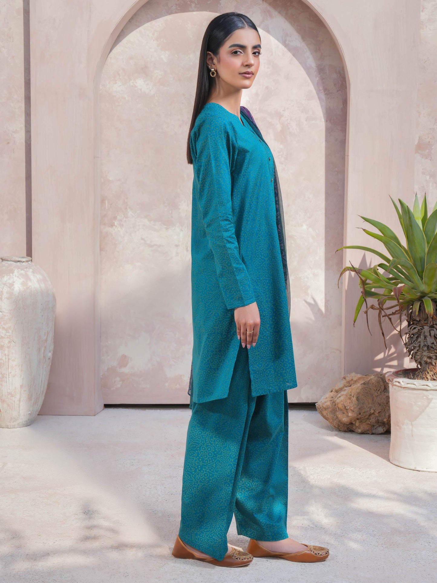3 Piece Lawn Suit-Printed (Unstitched)
