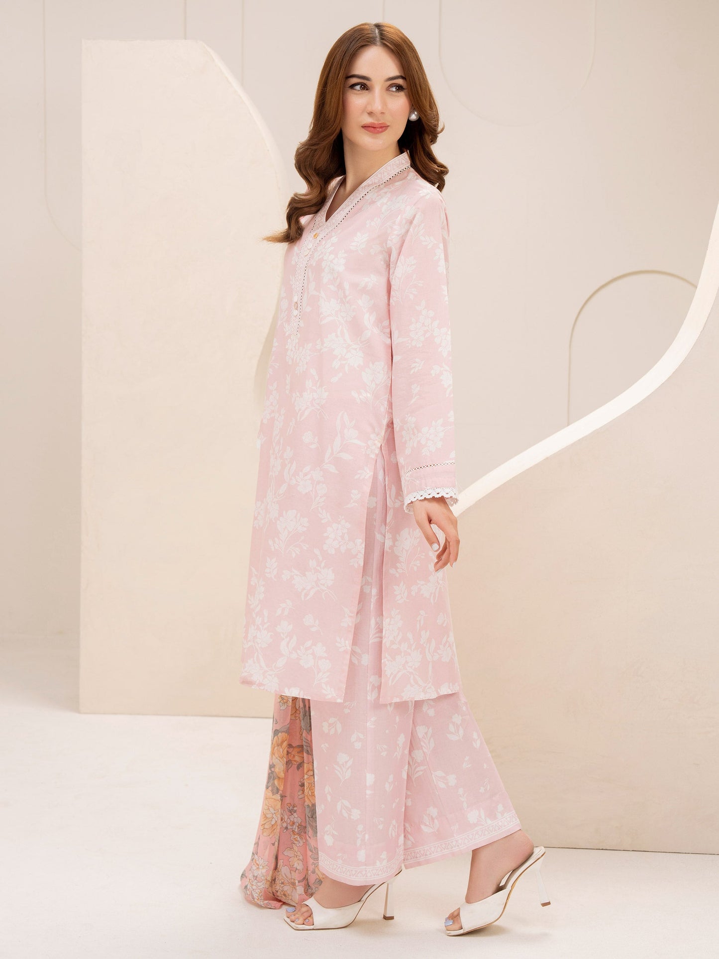 3 Piece Lawn Suit-Printed (Unstitched)