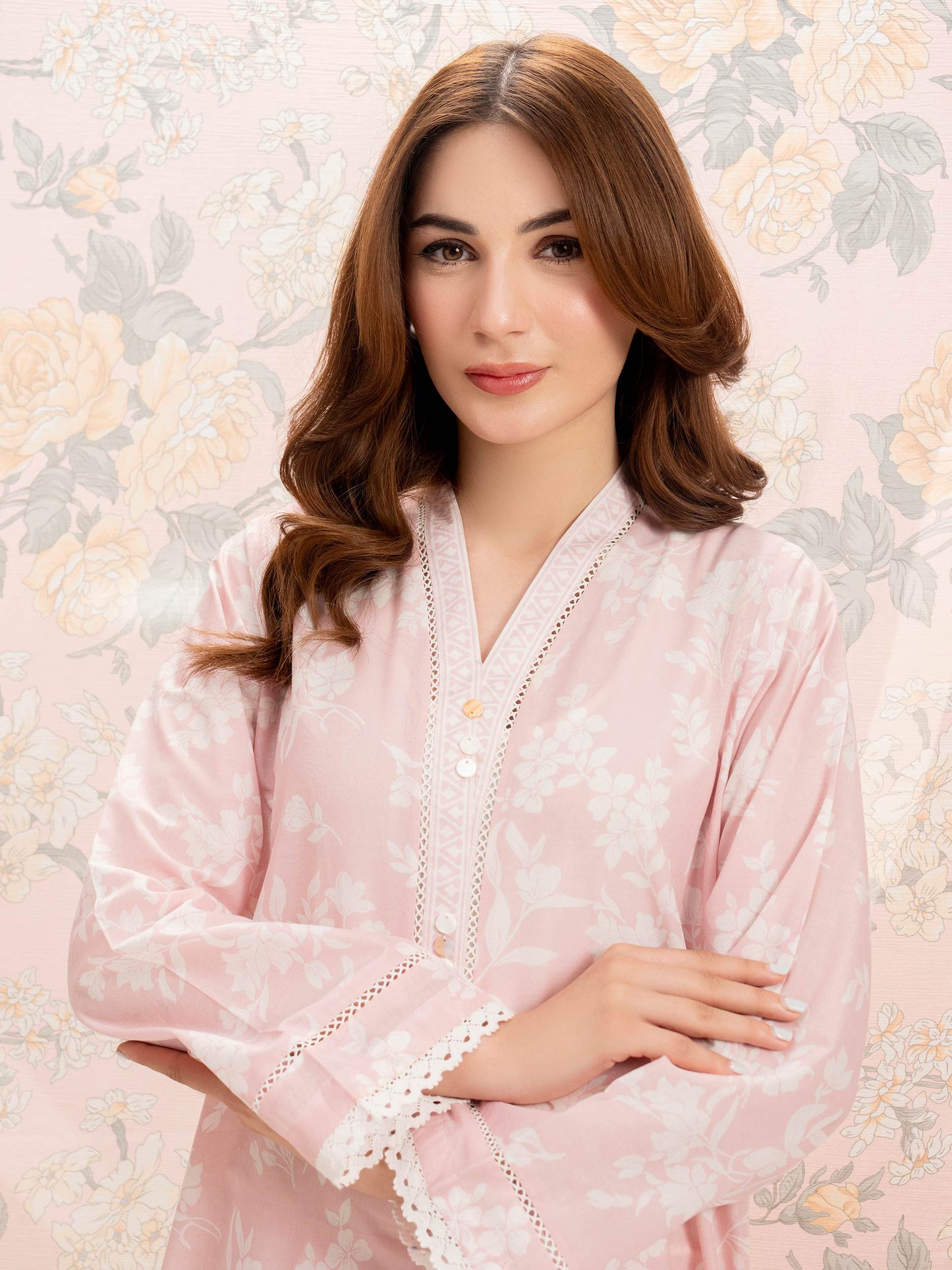 3 Piece Lawn Suit-Printed (Unstitched)