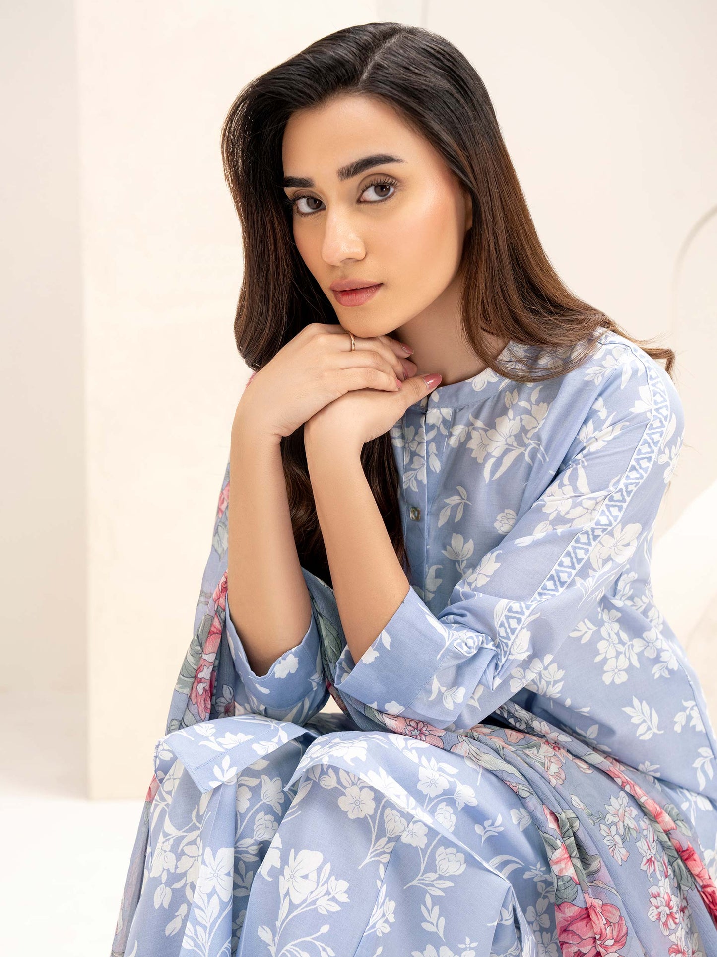 3 Piece Lawn Suit-Printed (Unstitched)