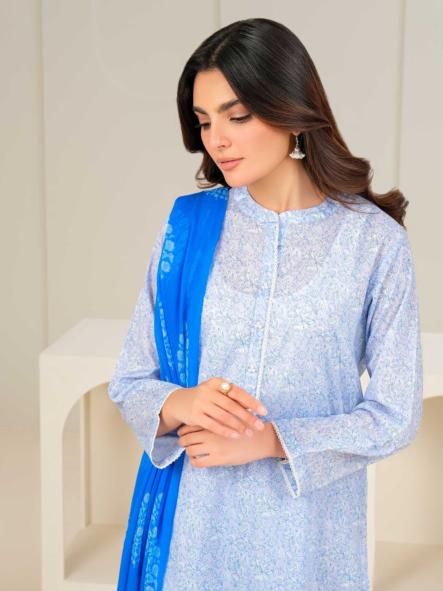 3 Piece Lawn Suit-Printed (Unstitched)