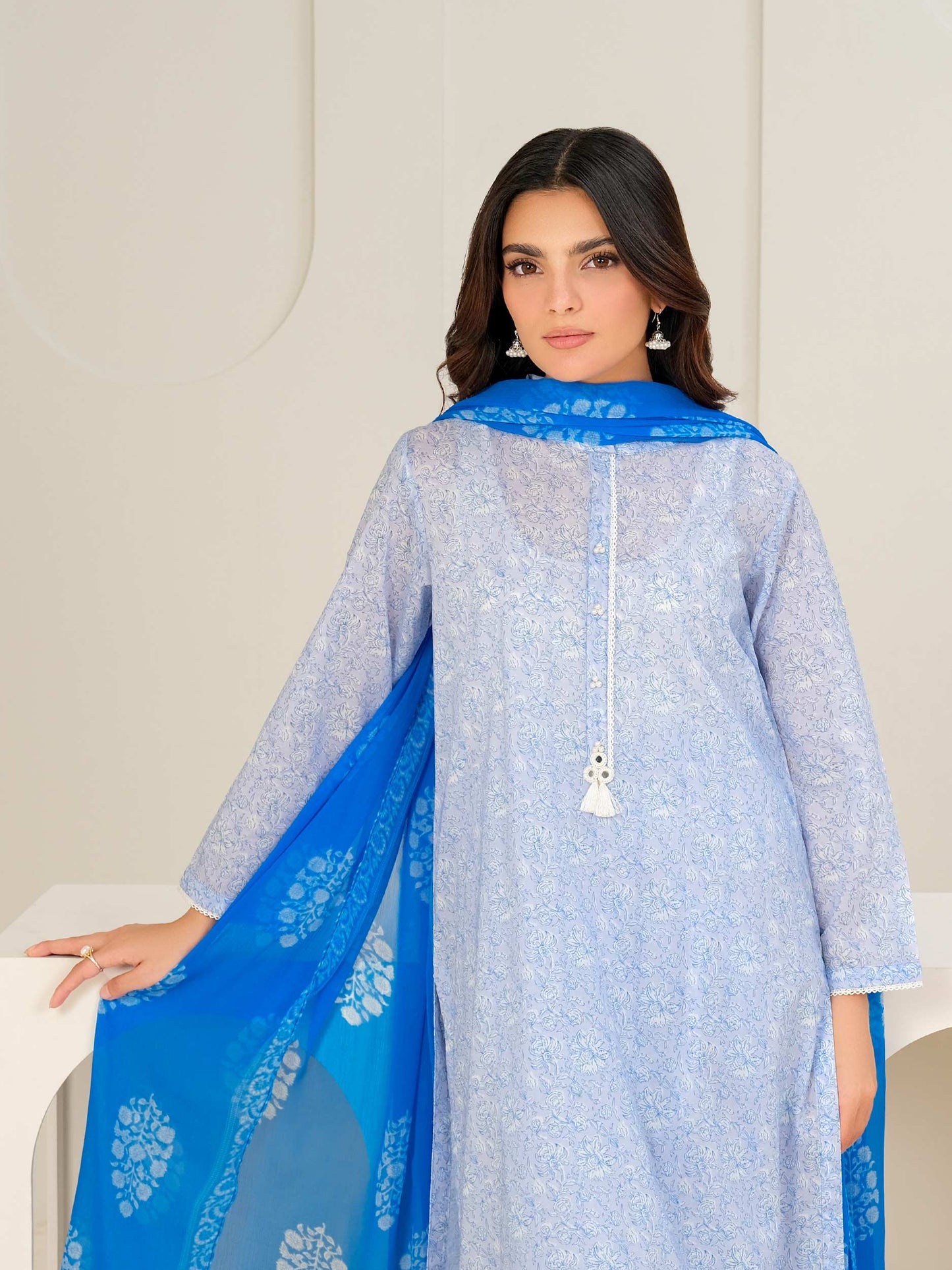 3 Piece Lawn Suit-Printed (Unstitched)