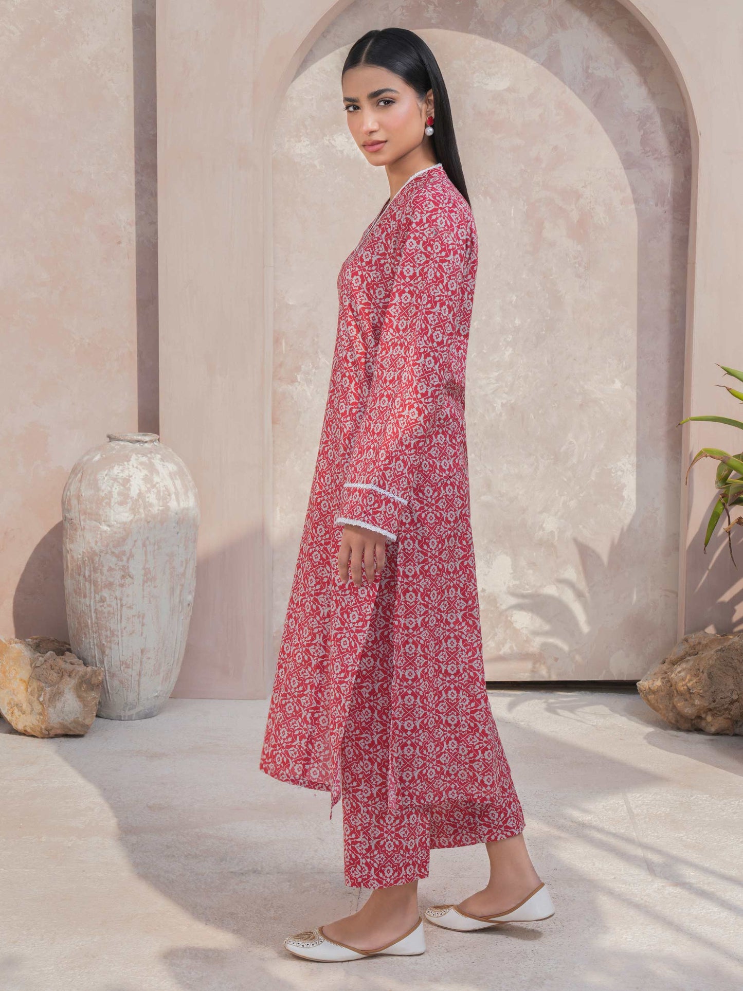 2 Piece Lawn Suit-Printed (Unstitched)