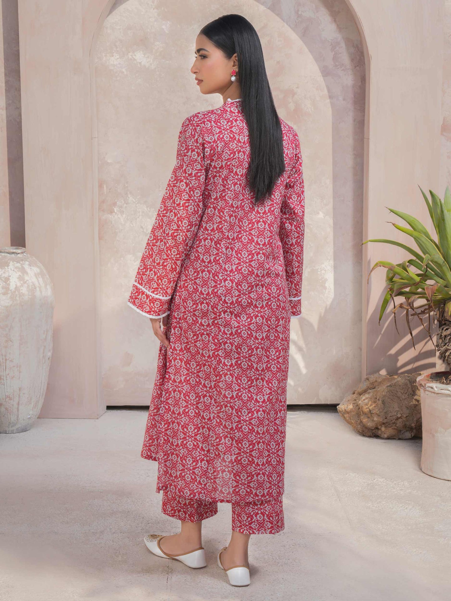 2 Piece Lawn Suit-Printed (Unstitched)