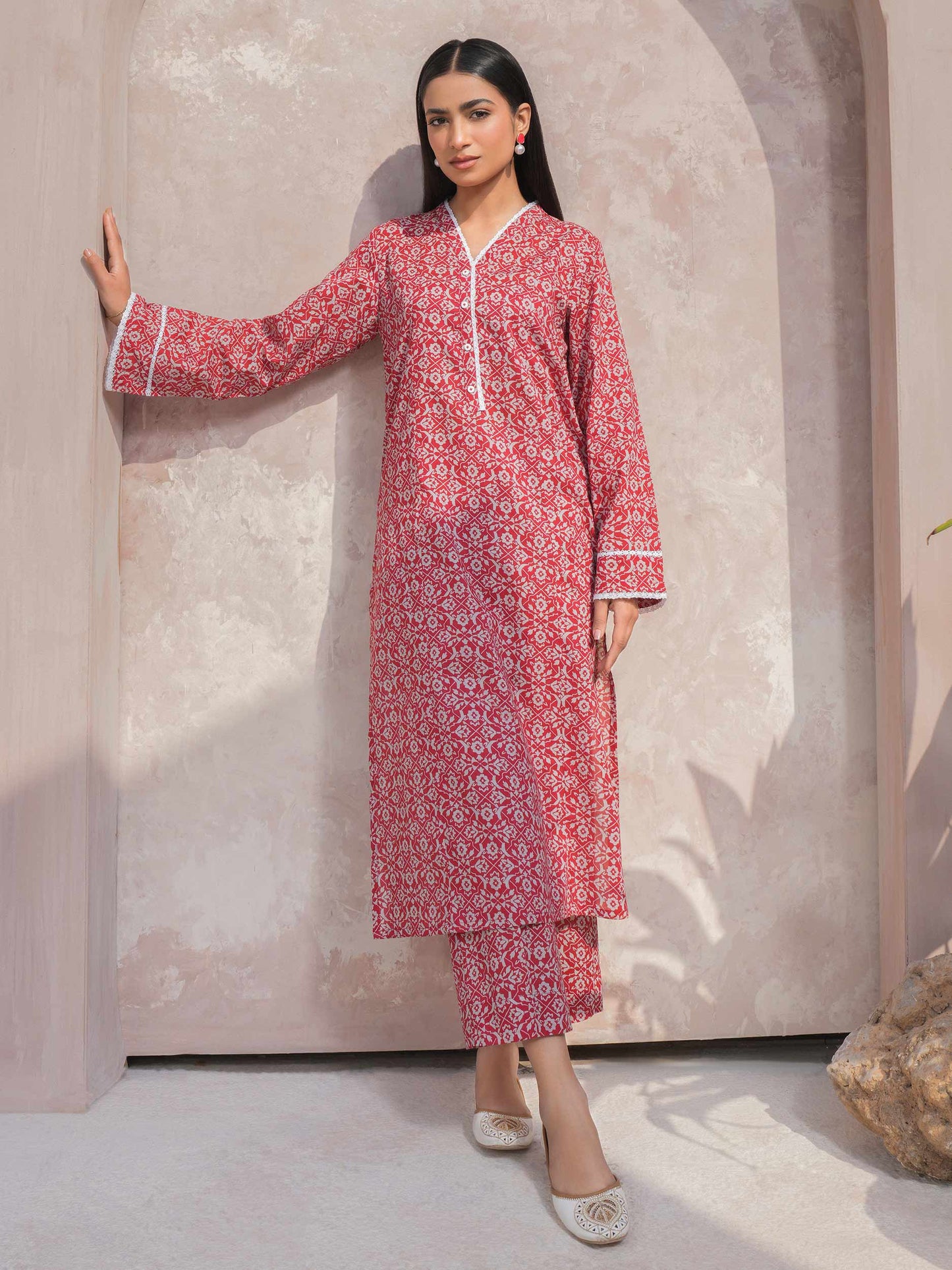 2 Piece Lawn Suit-Printed (Unstitched)