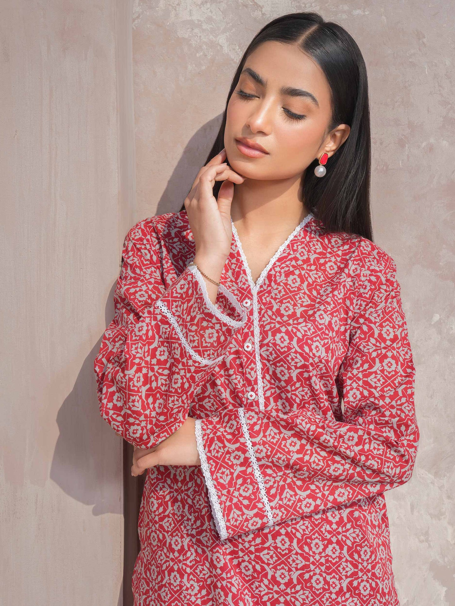 2 Piece Lawn Suit-Printed (Unstitched)