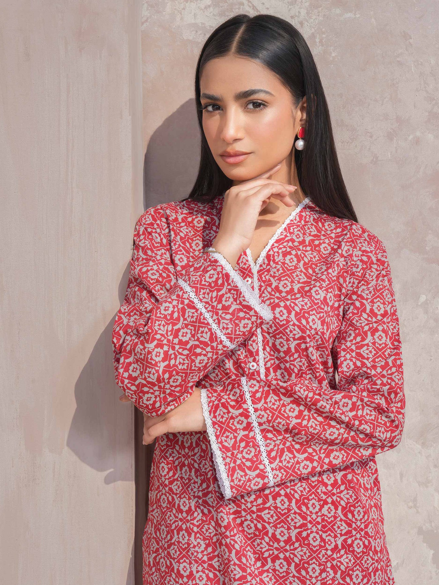 2 Piece Lawn Suit-Printed (Unstitched)