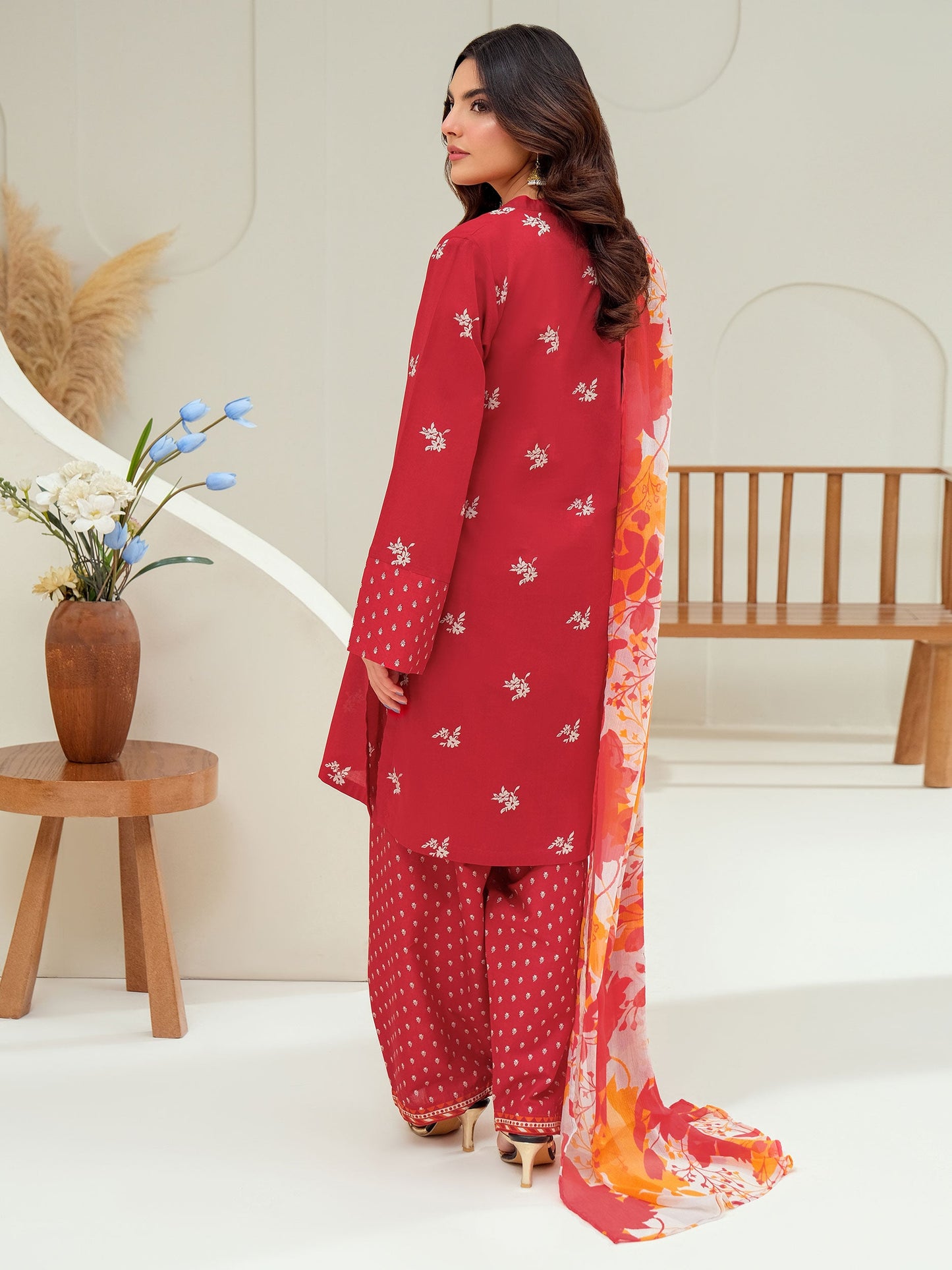 3 Piece Lawn Suit-Printed (Unstitched)