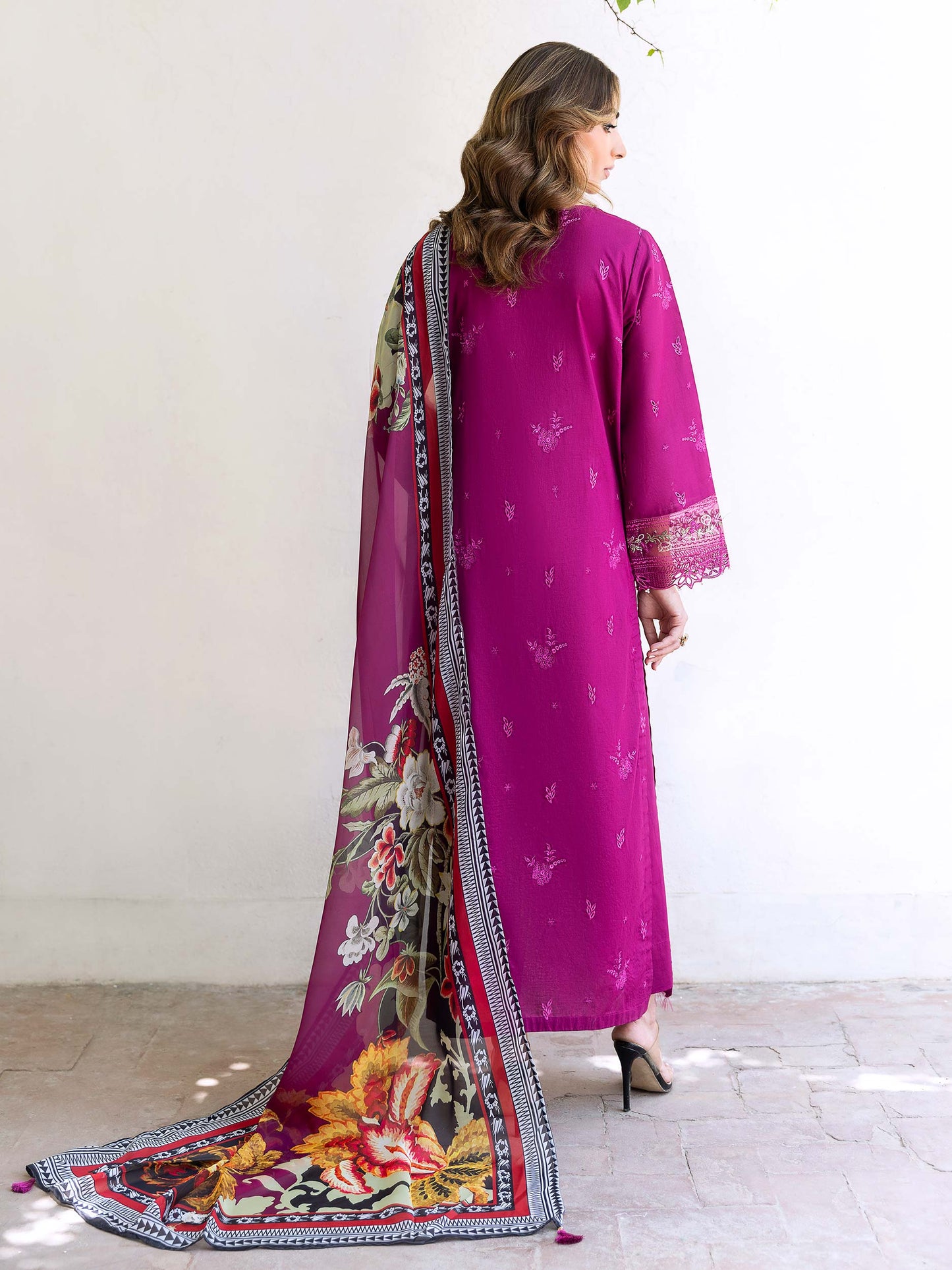 3 Piece Lawn Suit-Embroidered (Unstitched)