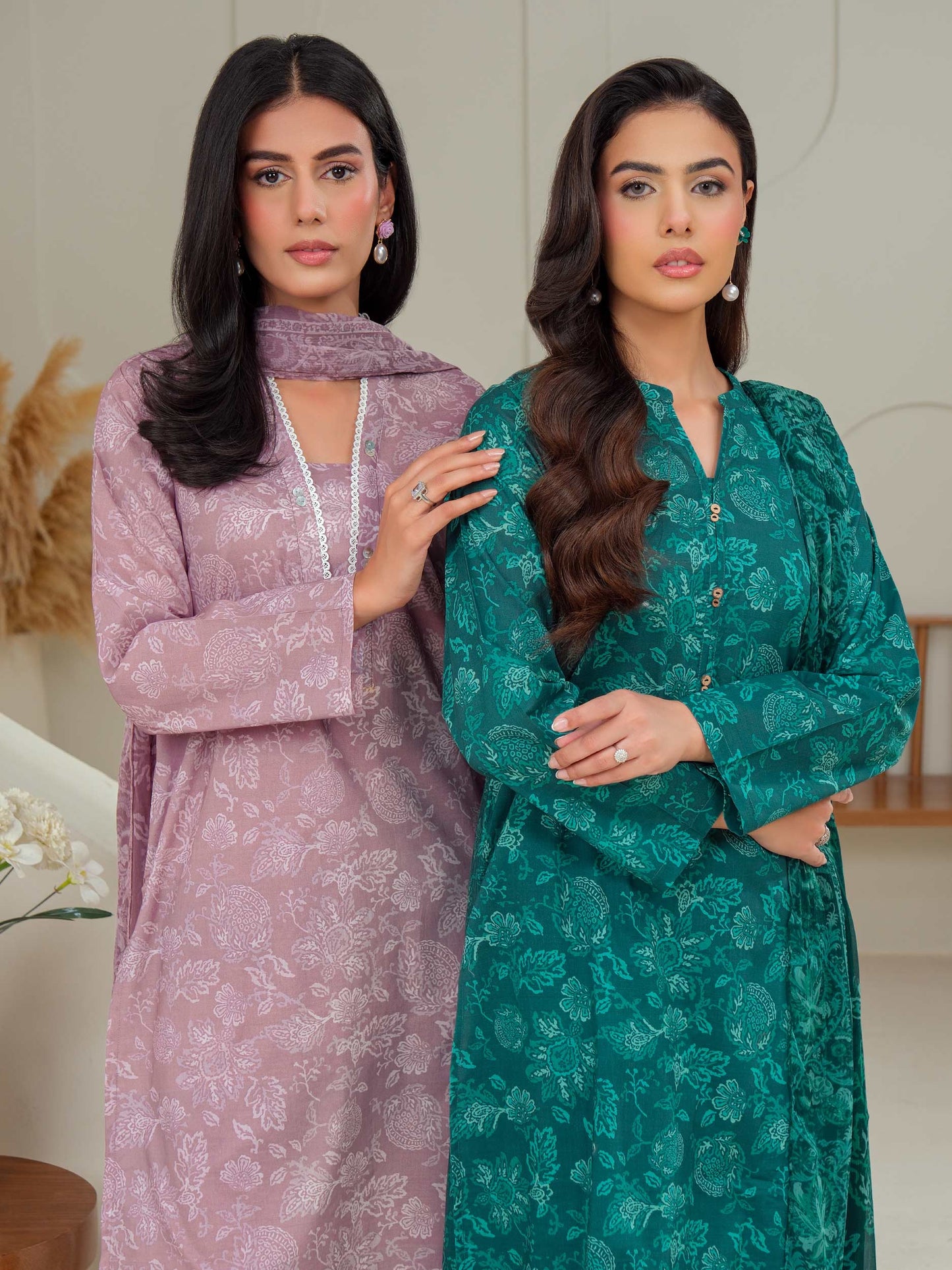 3 Piece Lawn Suit-Printed (Unstitched)