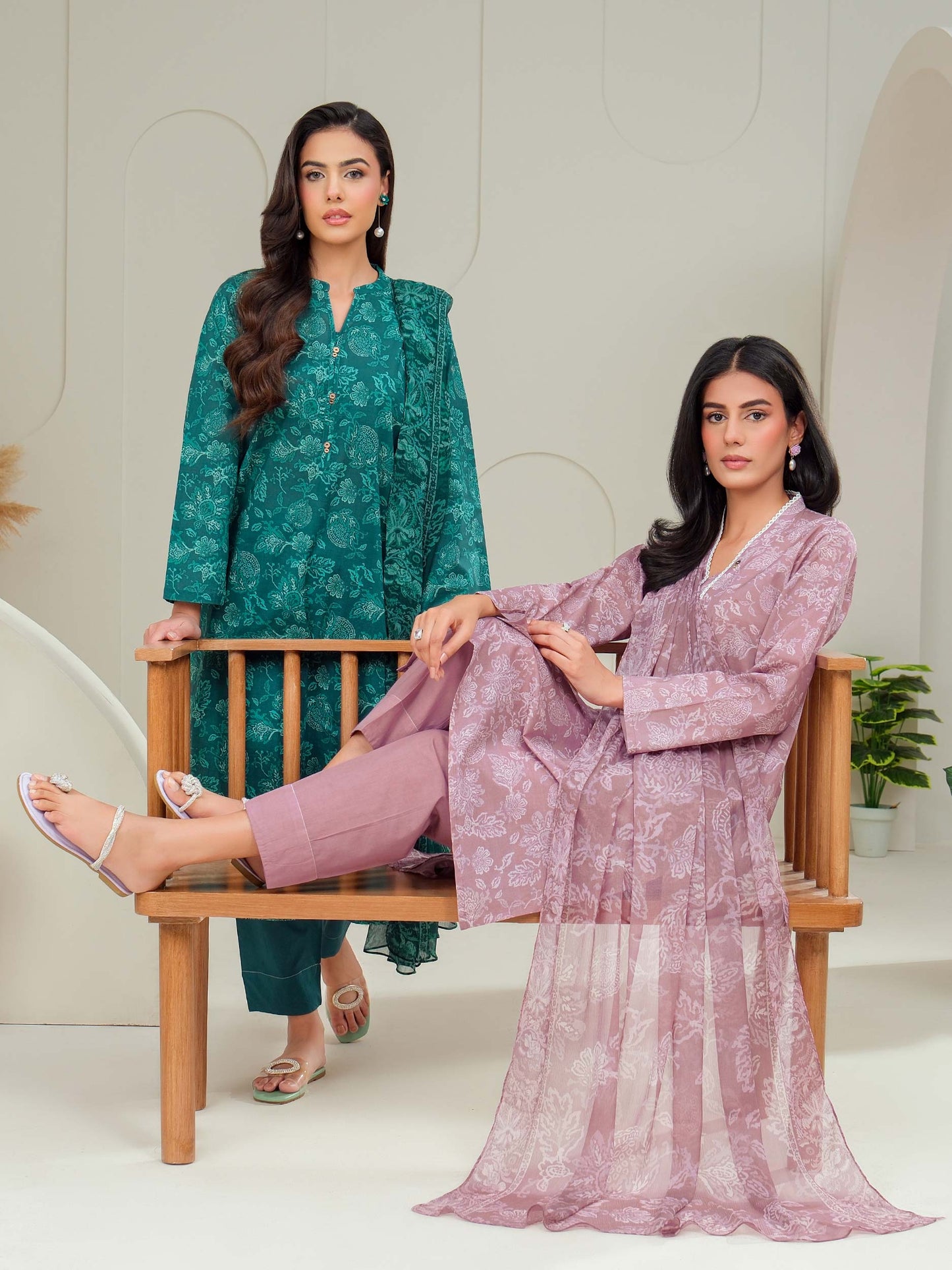 3 Piece Lawn Suit-Printed (Unstitched)