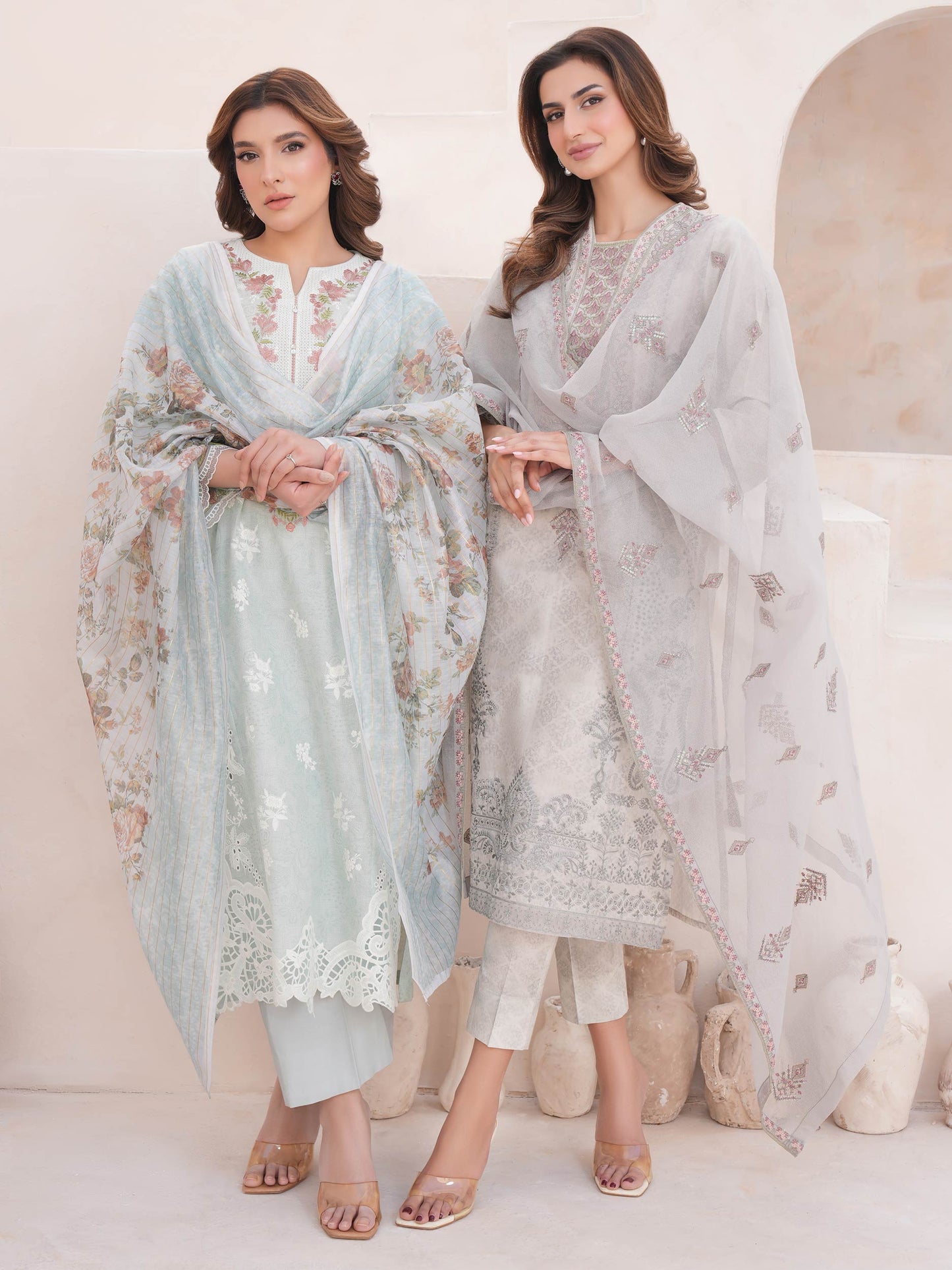 3 Piece Lawn Suit-Embroidered (Unstitched)